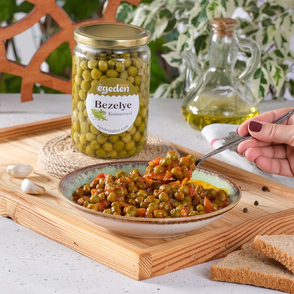 Bezelye Konservesi Doğal