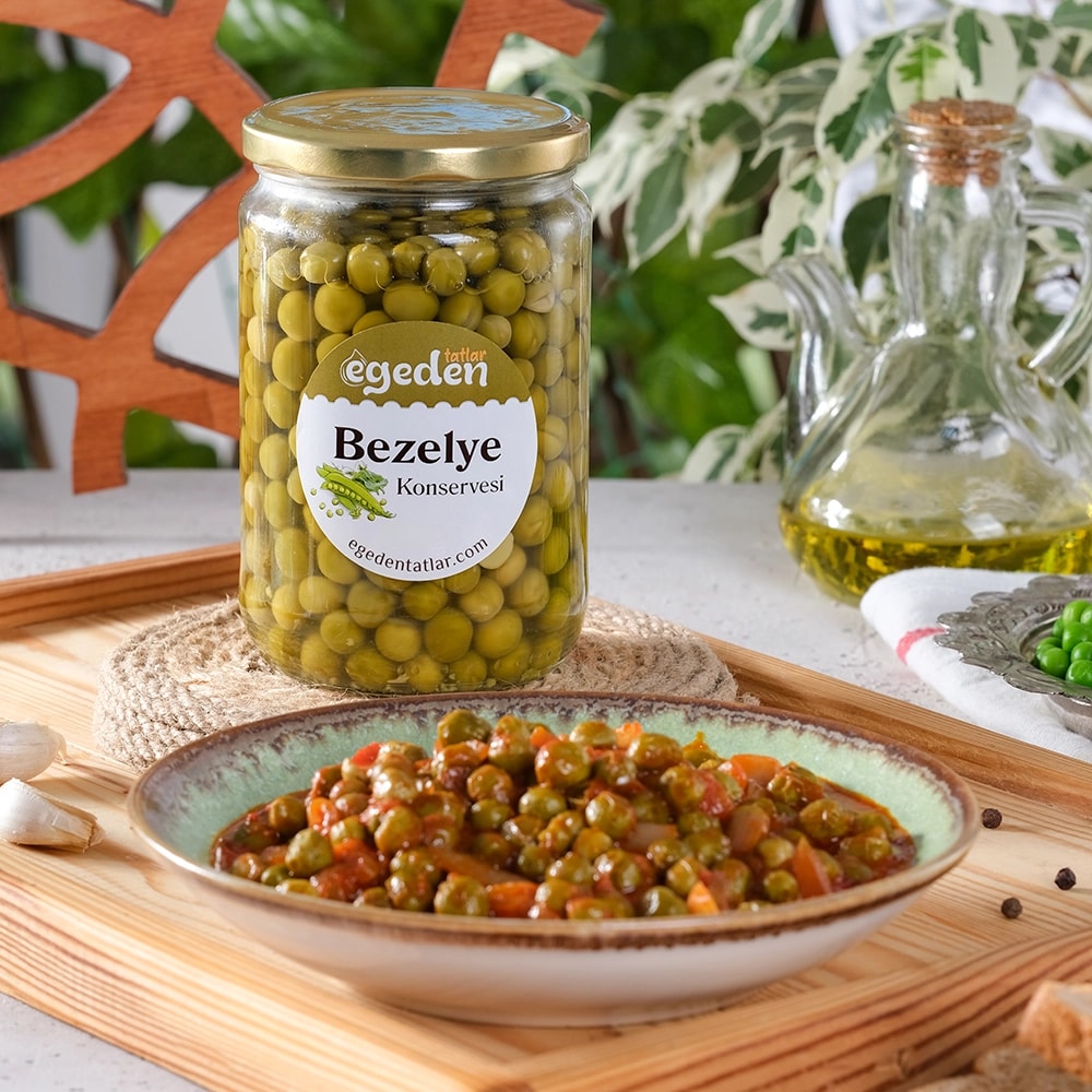 Bezelye Konservesi Doğal