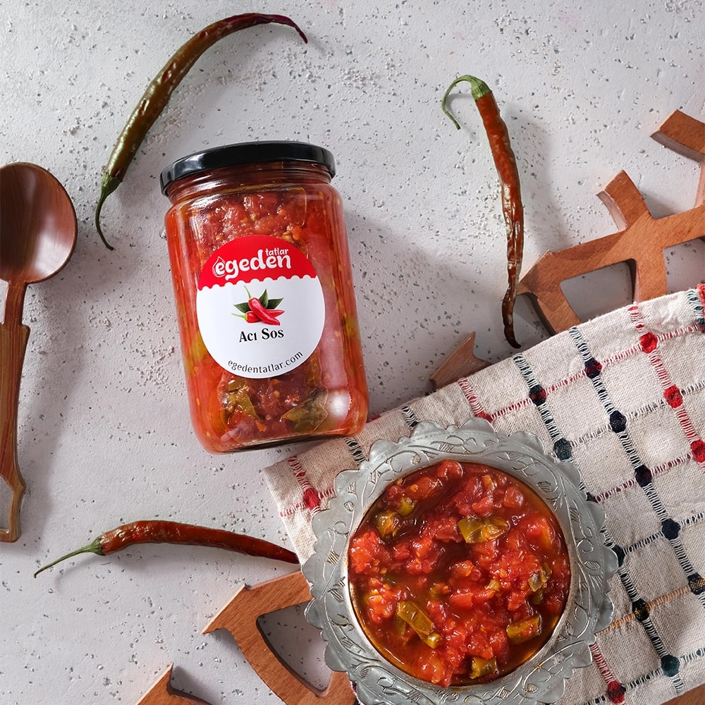 Acı Sos Konservesi 400 gr