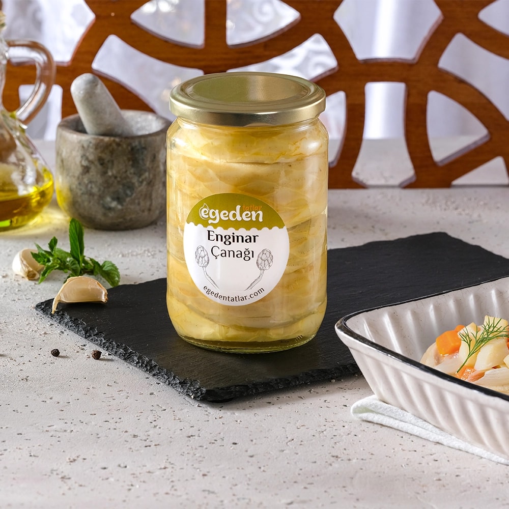 Çanak Enginar Konservesi 6-7 Adet