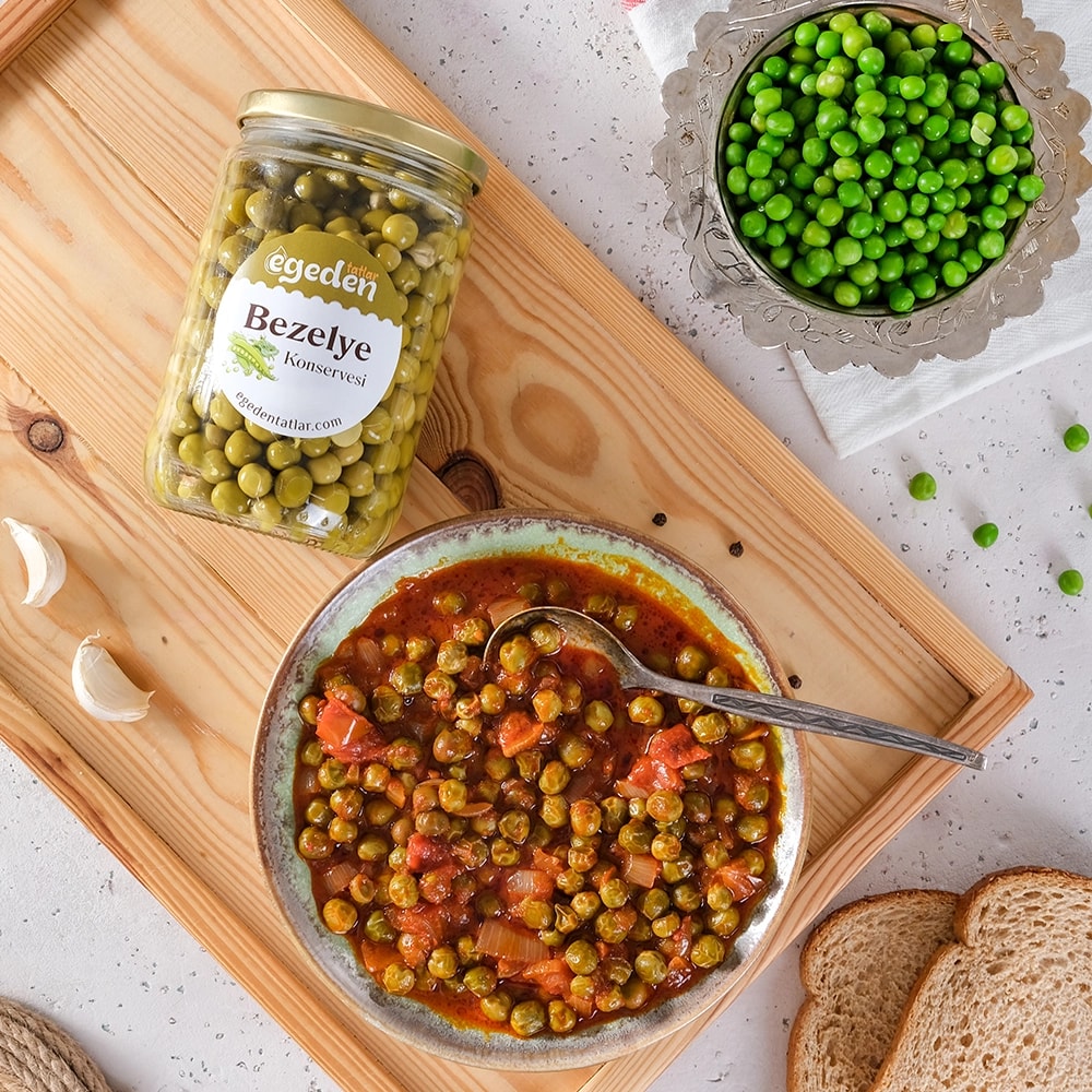 Bezelye Konservesi Doğal