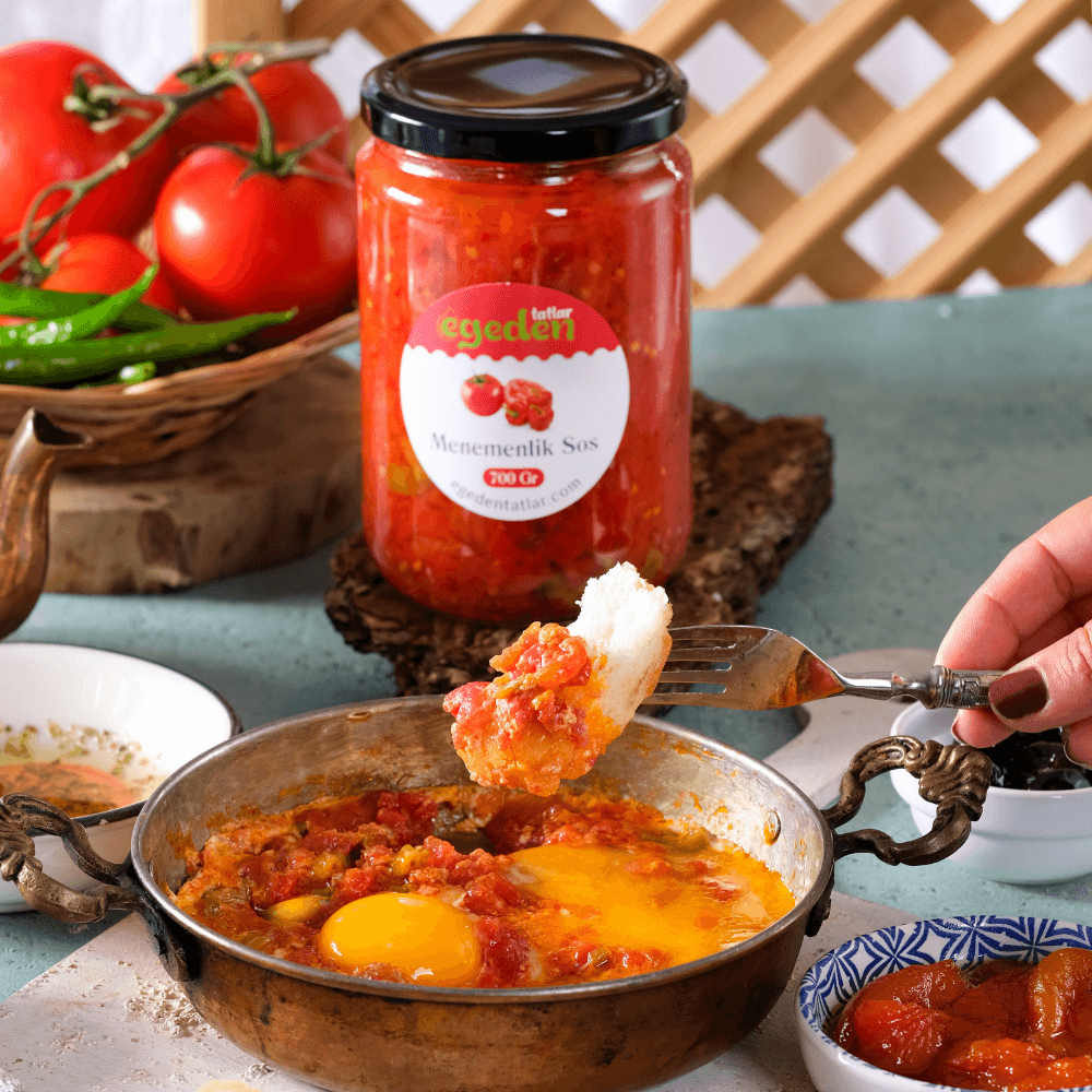 Menemenlik Sos Konservesi 700gr. 5'li Paket