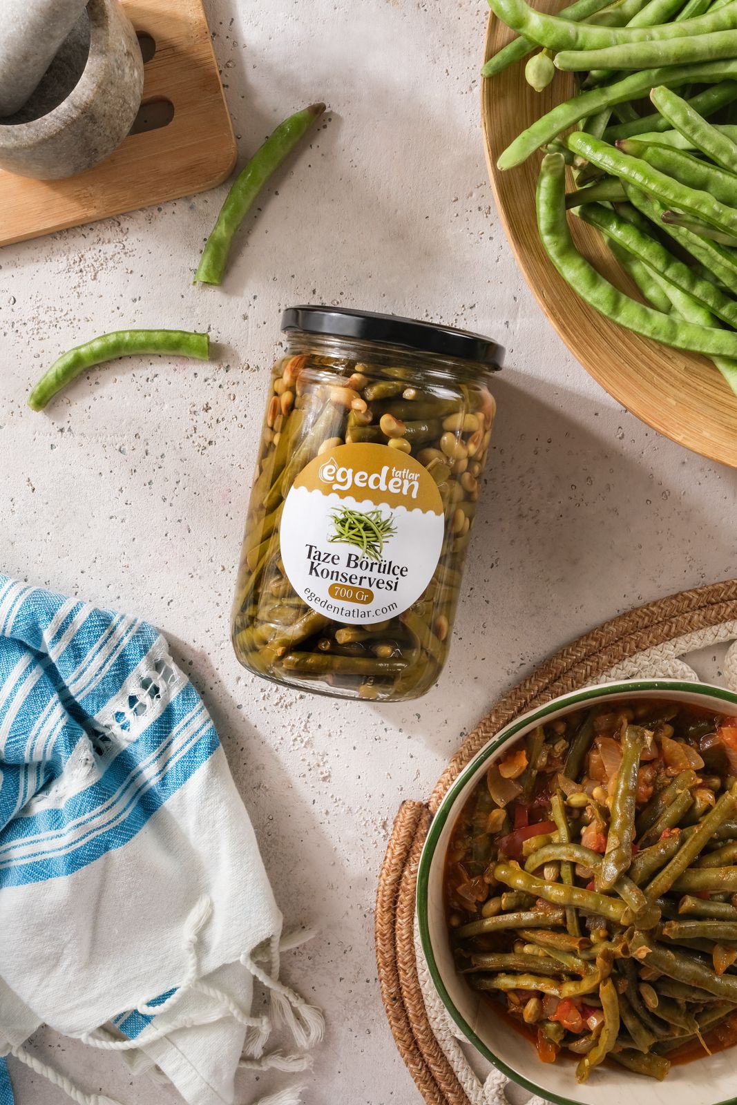 Taze Börülce Konservesi 700 gr.