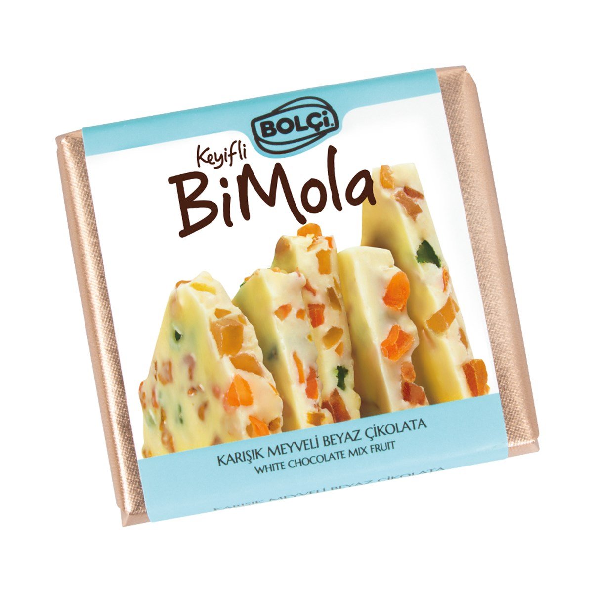 Karışık Meyveli Beyaz Çikolata 70 Gr