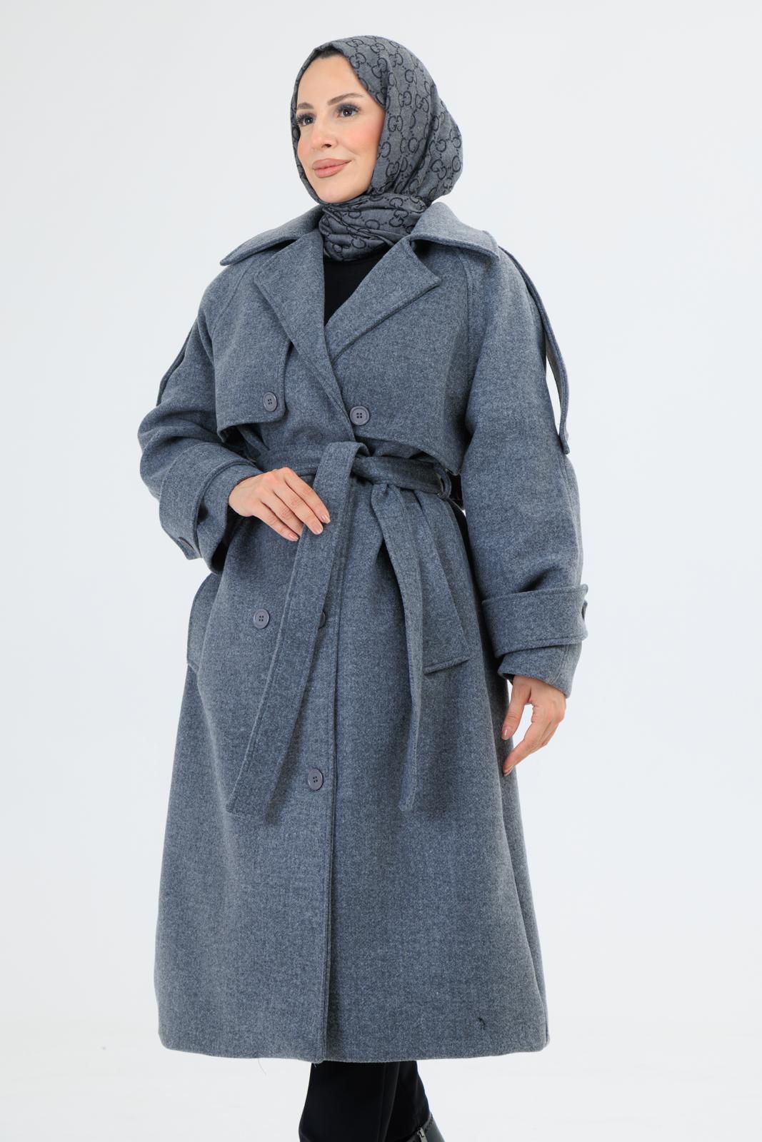 PREMİUM KABAN - GRİ