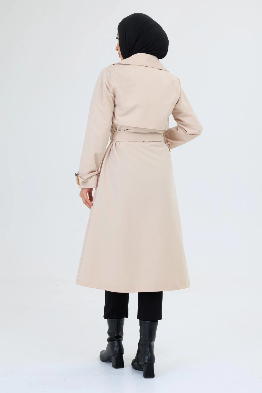 NAKIŞ DETAYLI TRENÇKOT