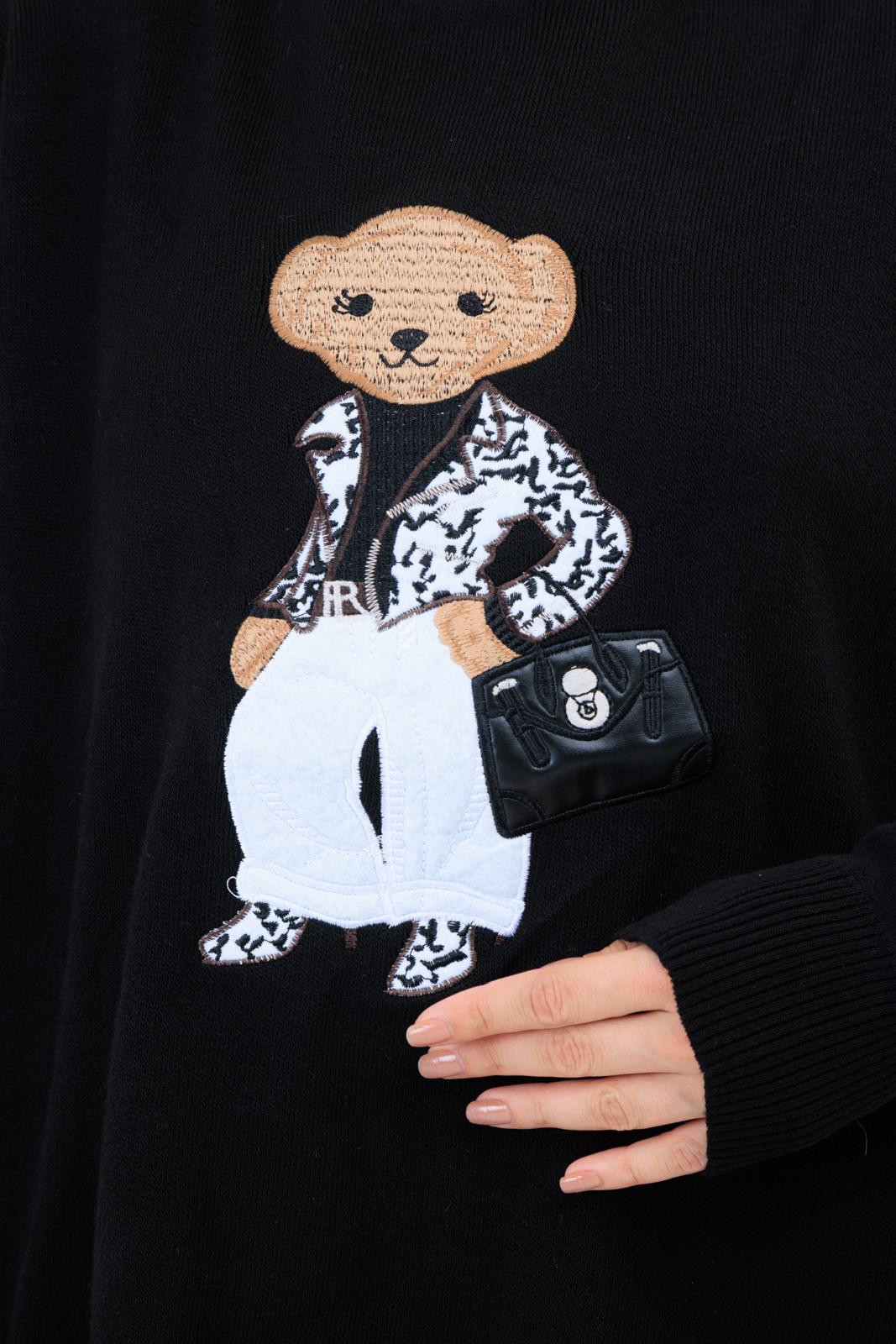 AYICIK NAKIŞLI TRİKO KAZAK