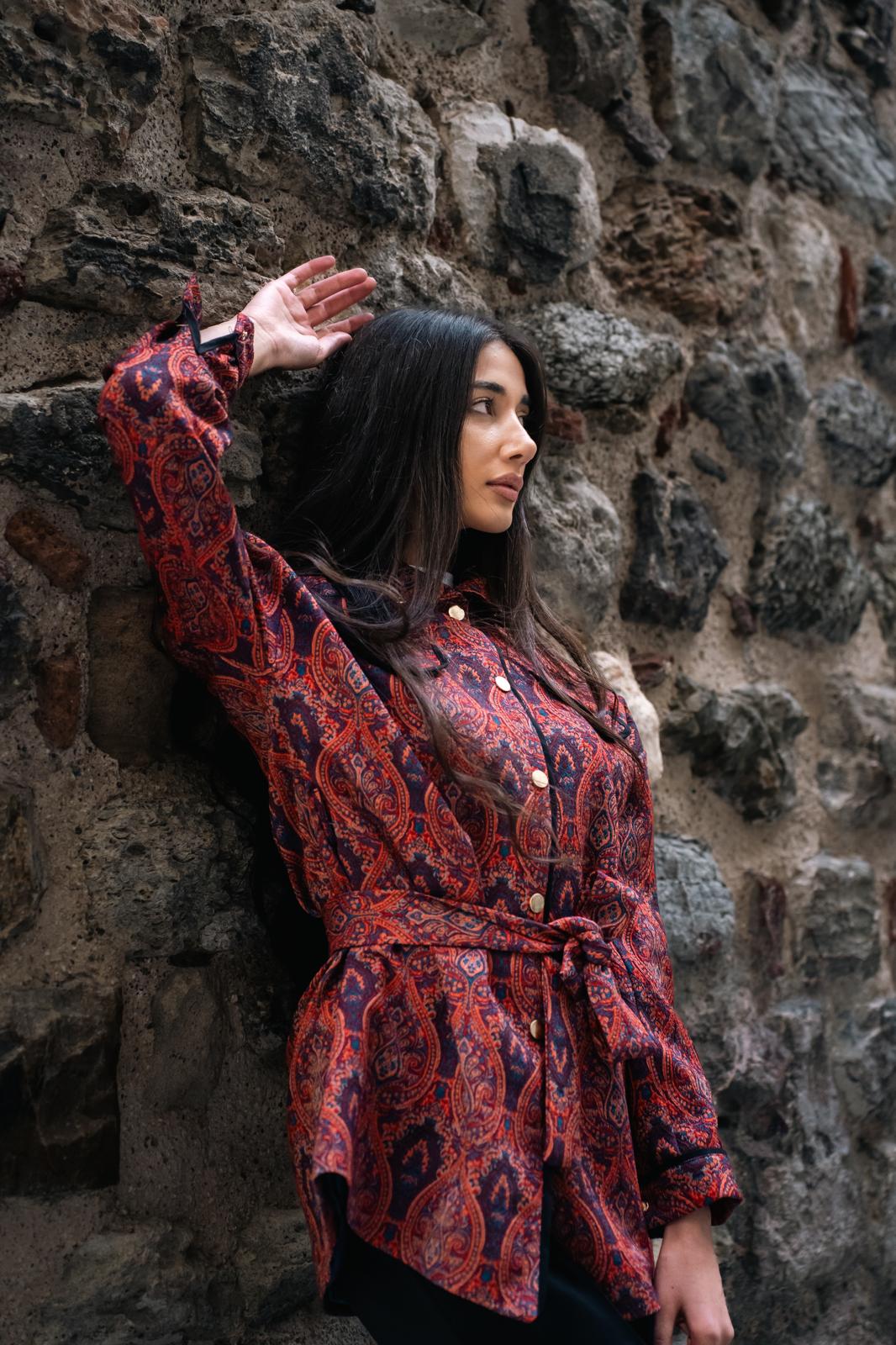 ETNİK DESENLİ TAKIM