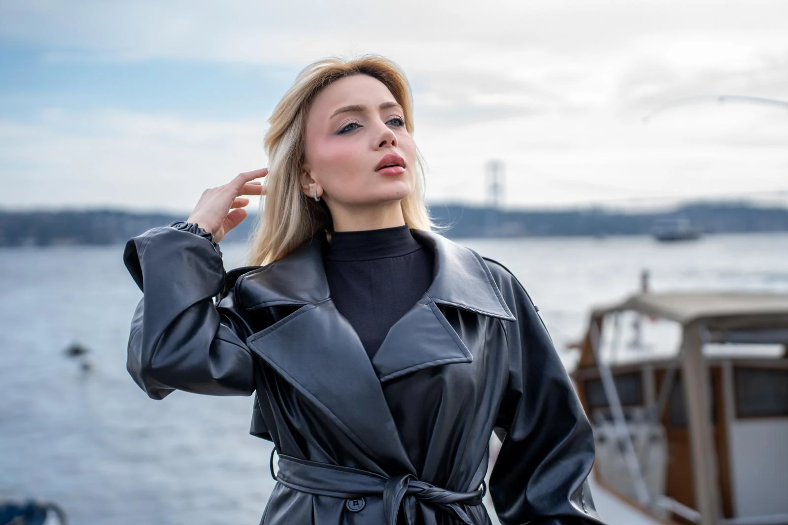 PREMİUM DERİ TRENÇ