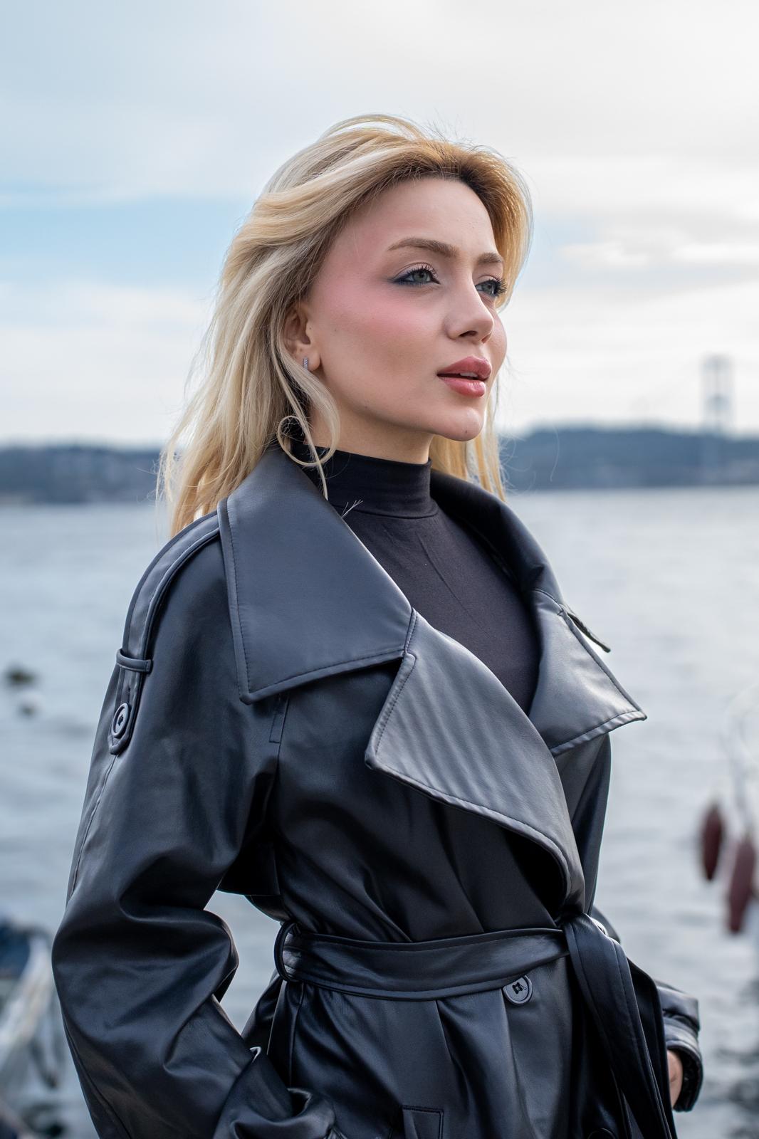 PREMİUM DERİ TRENÇ