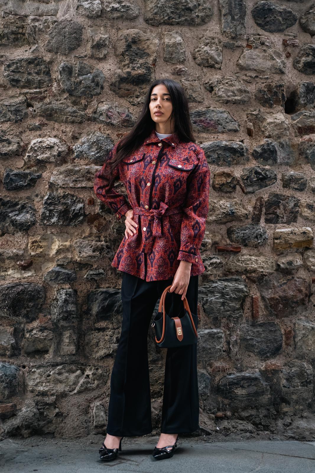 ETNİK DESENLİ TAKIM