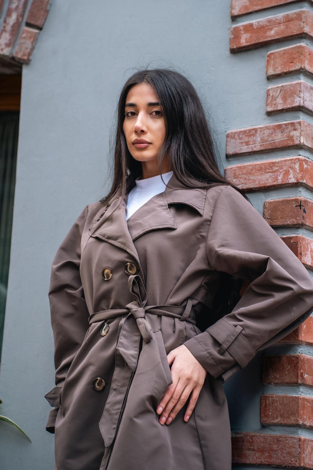 PREMİUM DÜĞME DETAY TRENÇKOT