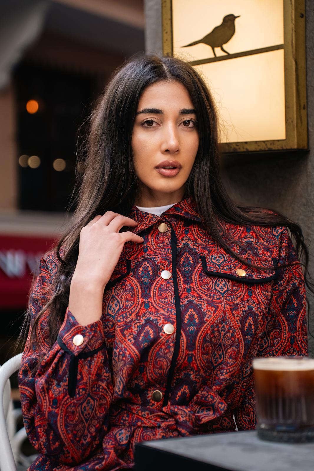 ETNİK DESENLİ TAKIM