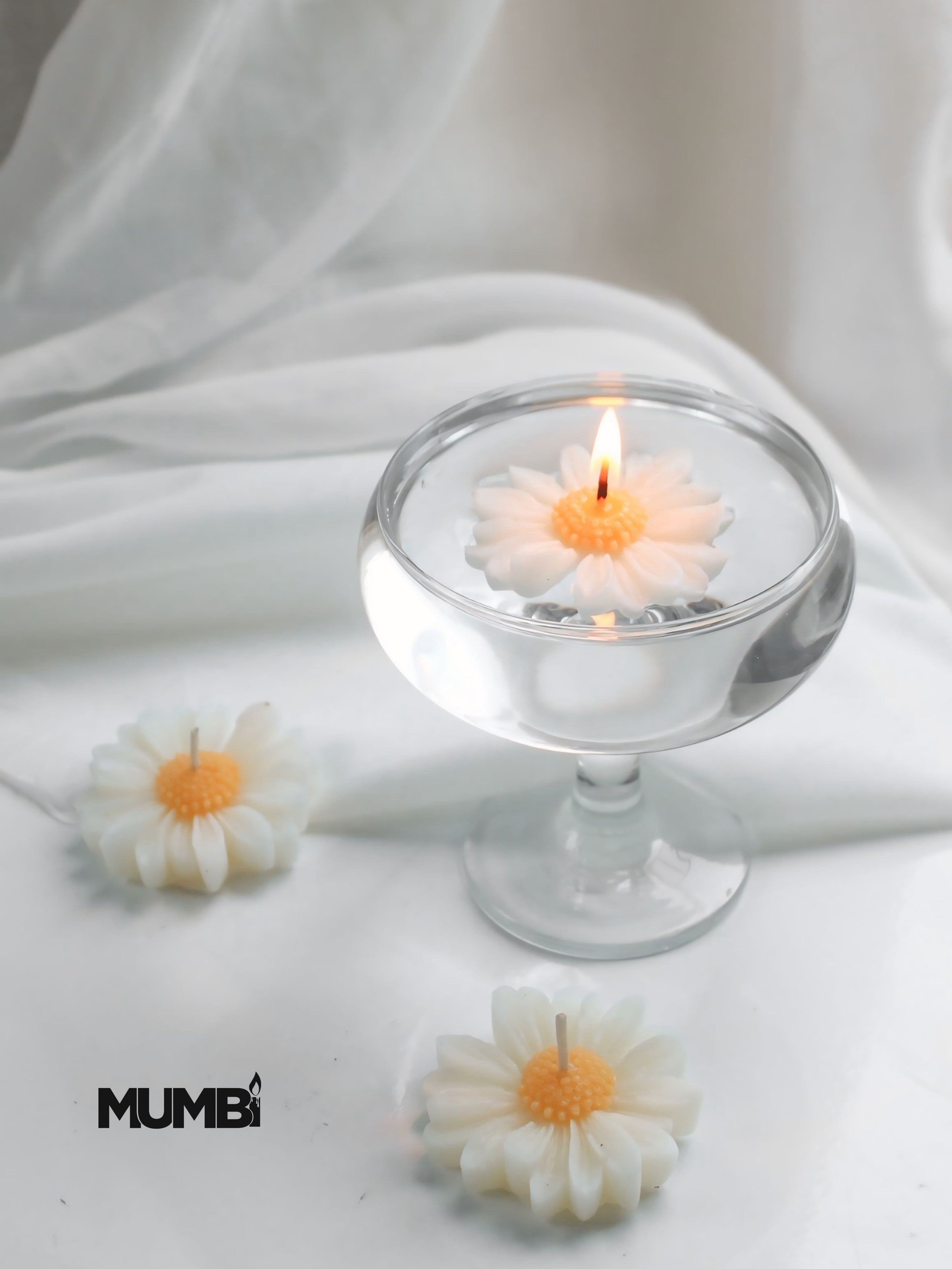 Suda yüzen paptyalar (tealight)