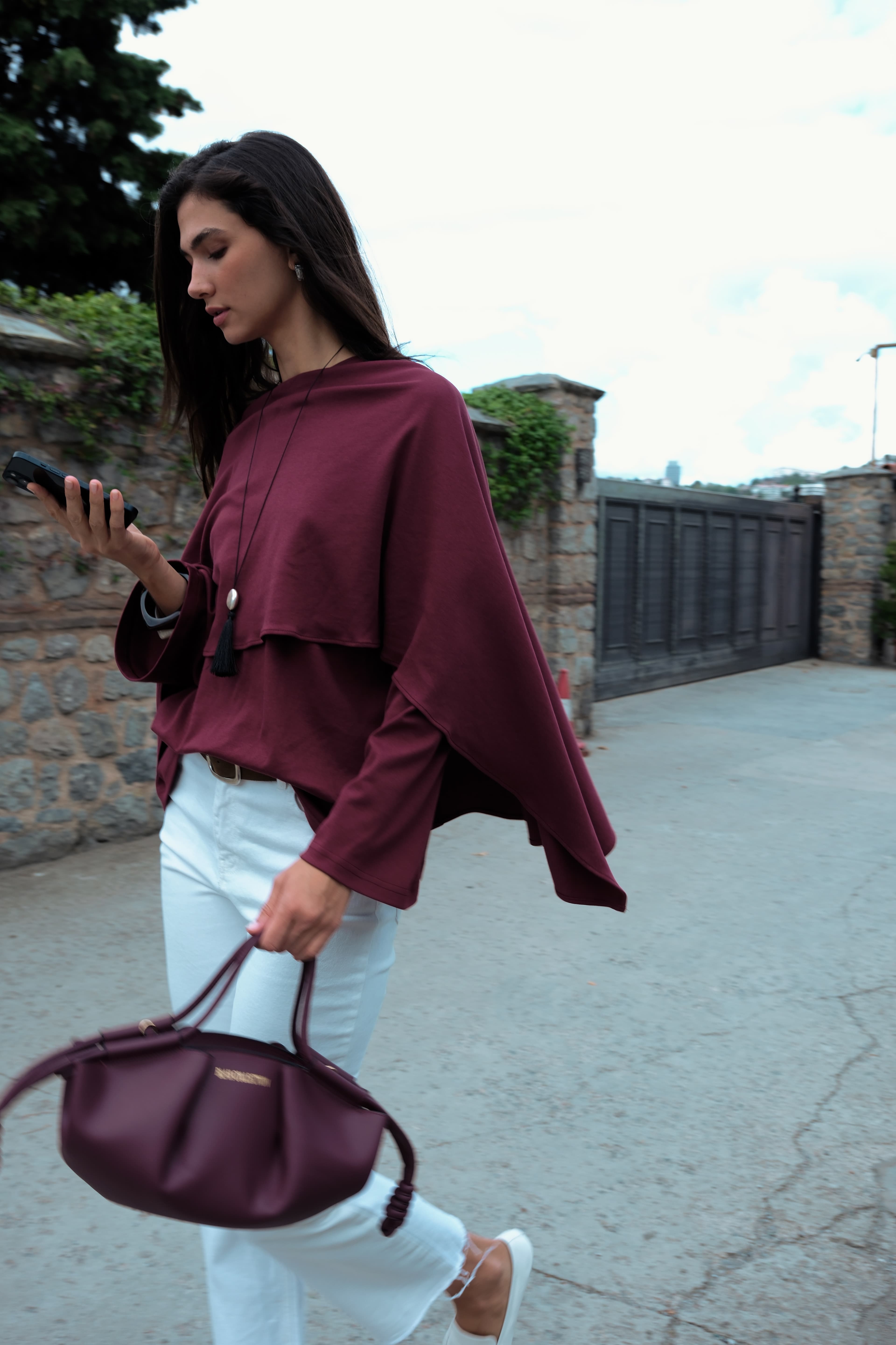 BONY BAG BORDO