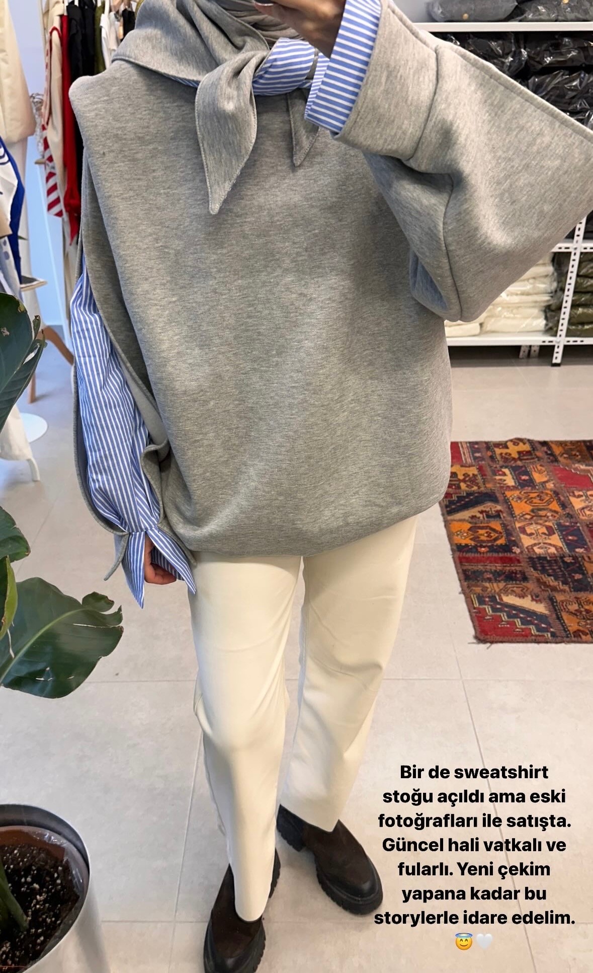 GRİ SWEATSHIRT