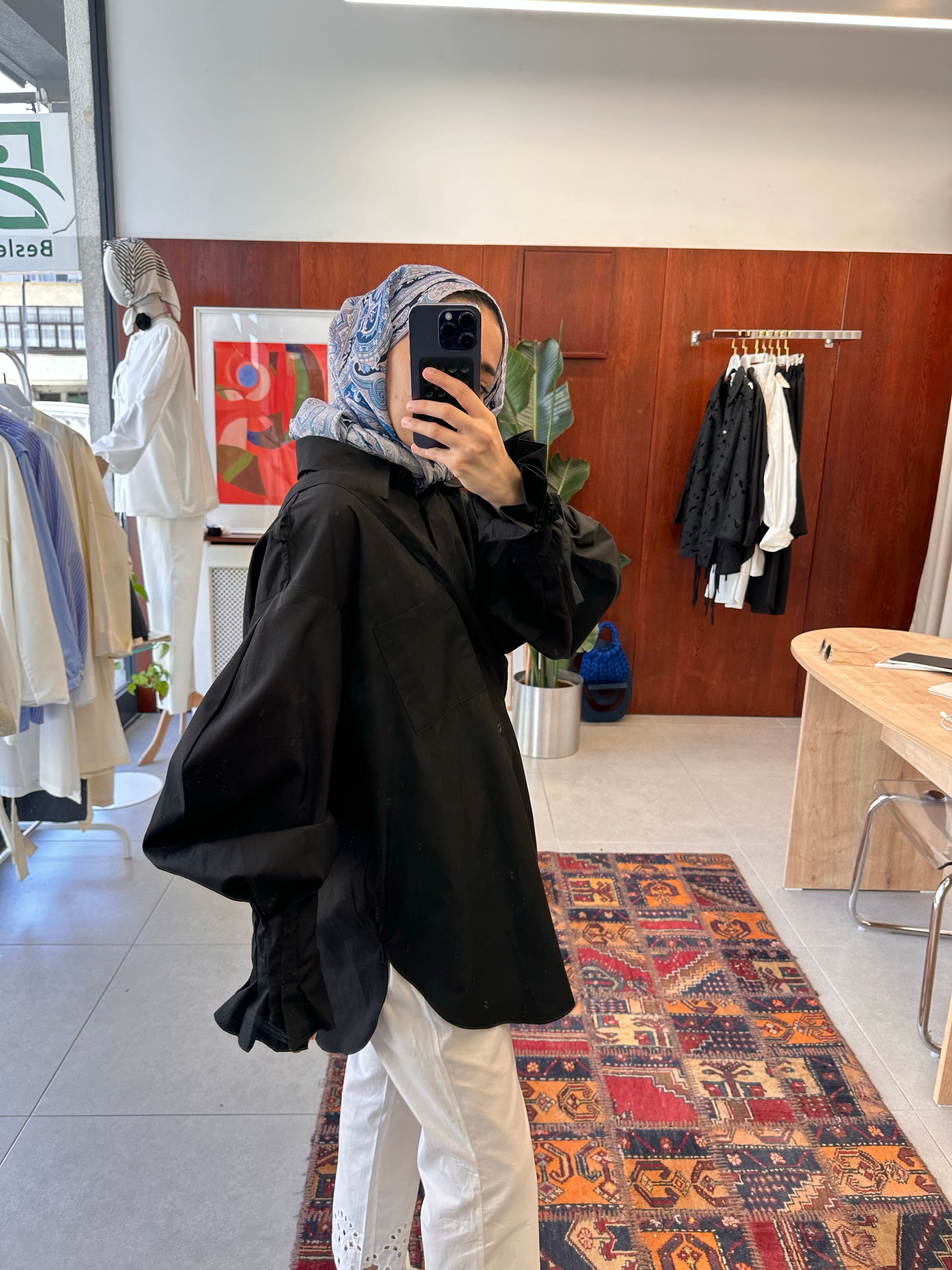 ARTSY GÖMLEK SİYAH