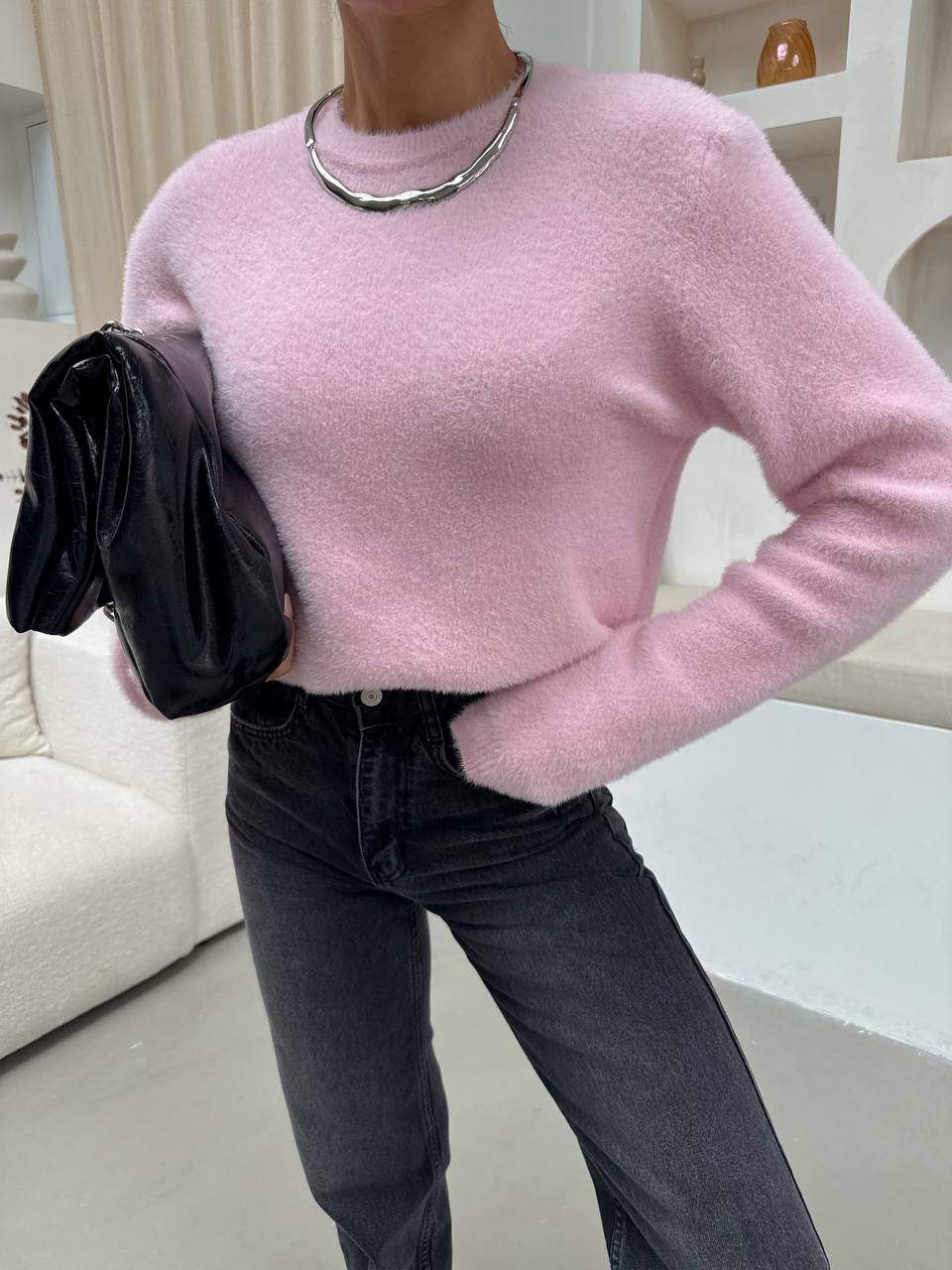 Yumuşak Dokulu Triko Kazak