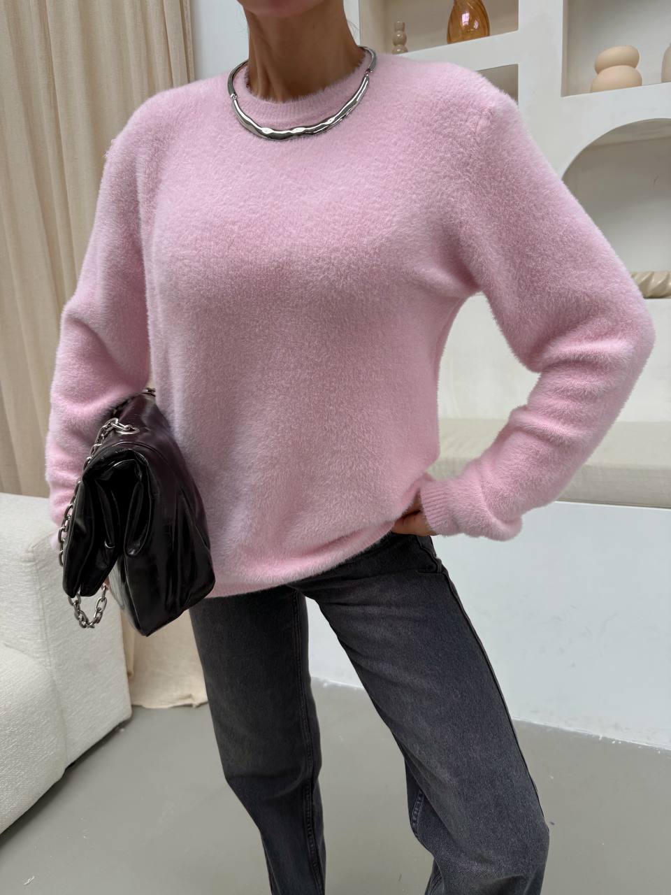 Yumuşak Dokulu Triko Kazak