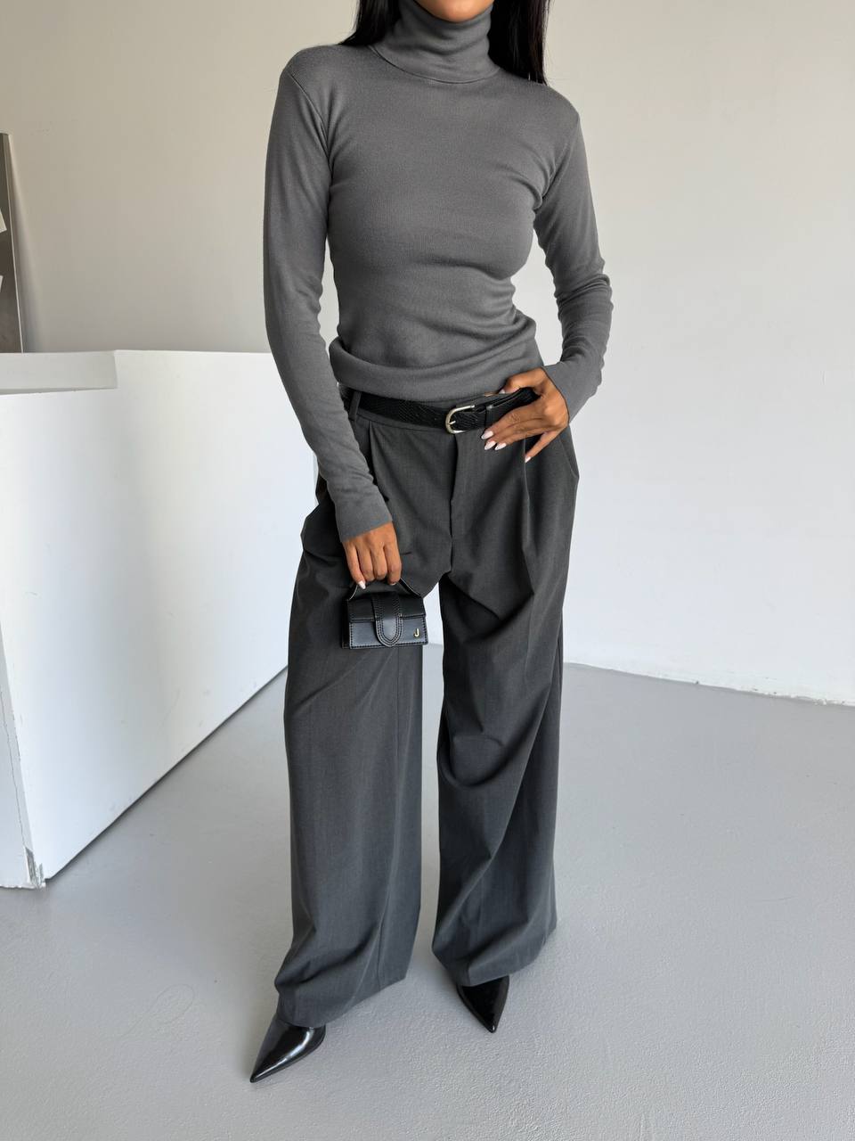 Balıkçı Yaka Triko Bluz