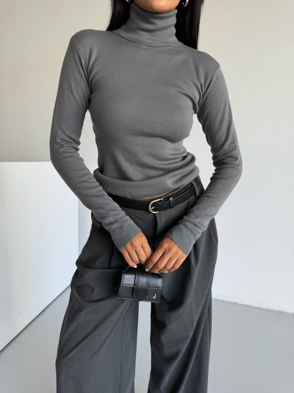 Balıkçı Yaka Triko Bluz