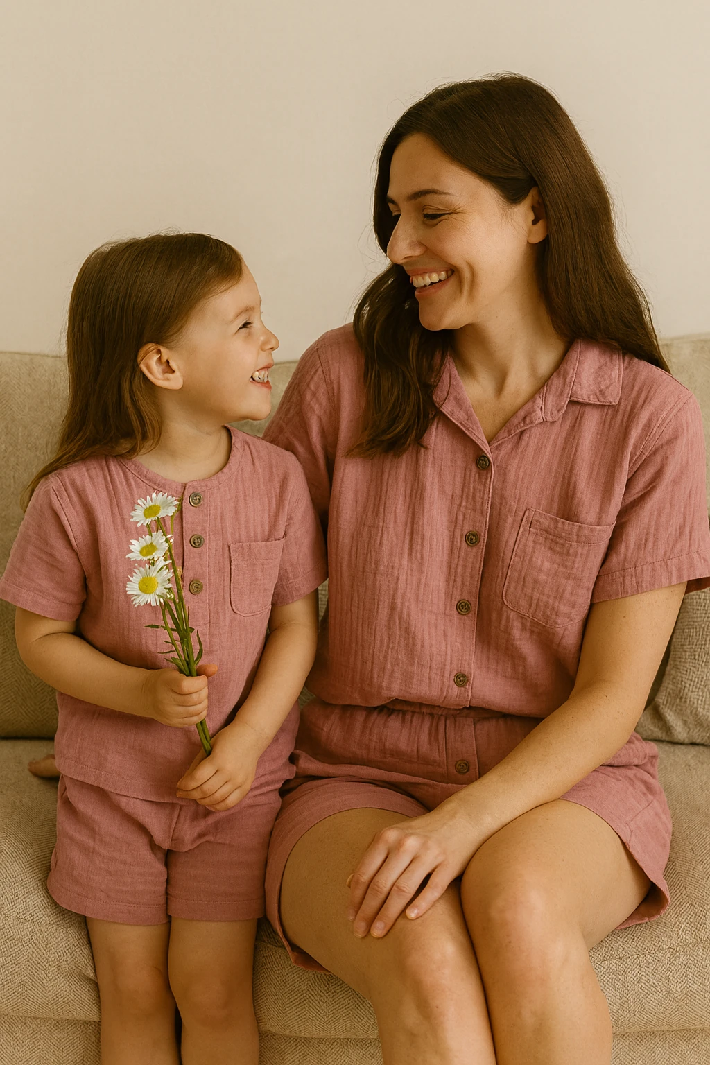 Silence Bebe Yaka Kız Çocuk Pijama Takımı