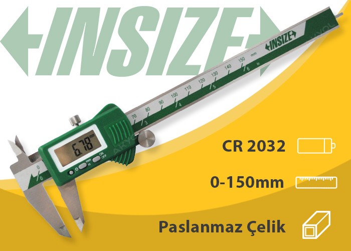 INSIZE 150 MM DİJİTAL KUMPAS - INSIZE 1108X150