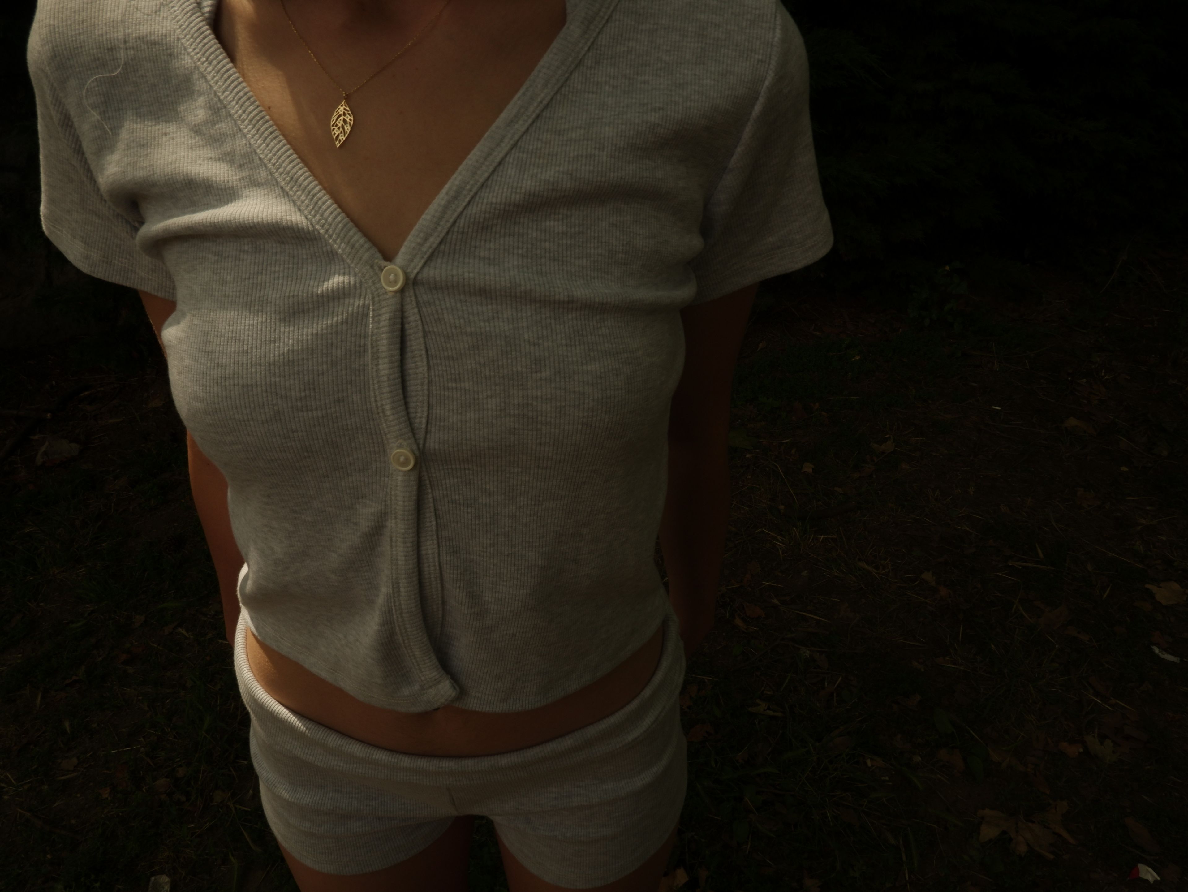 MONROE BABY TEE CARDIGAN