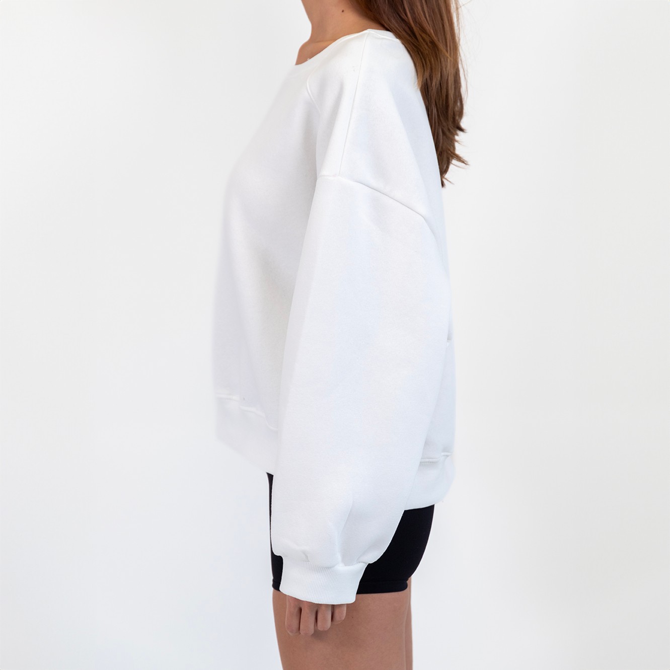 COTTON  BASIC SWEATSHIRT