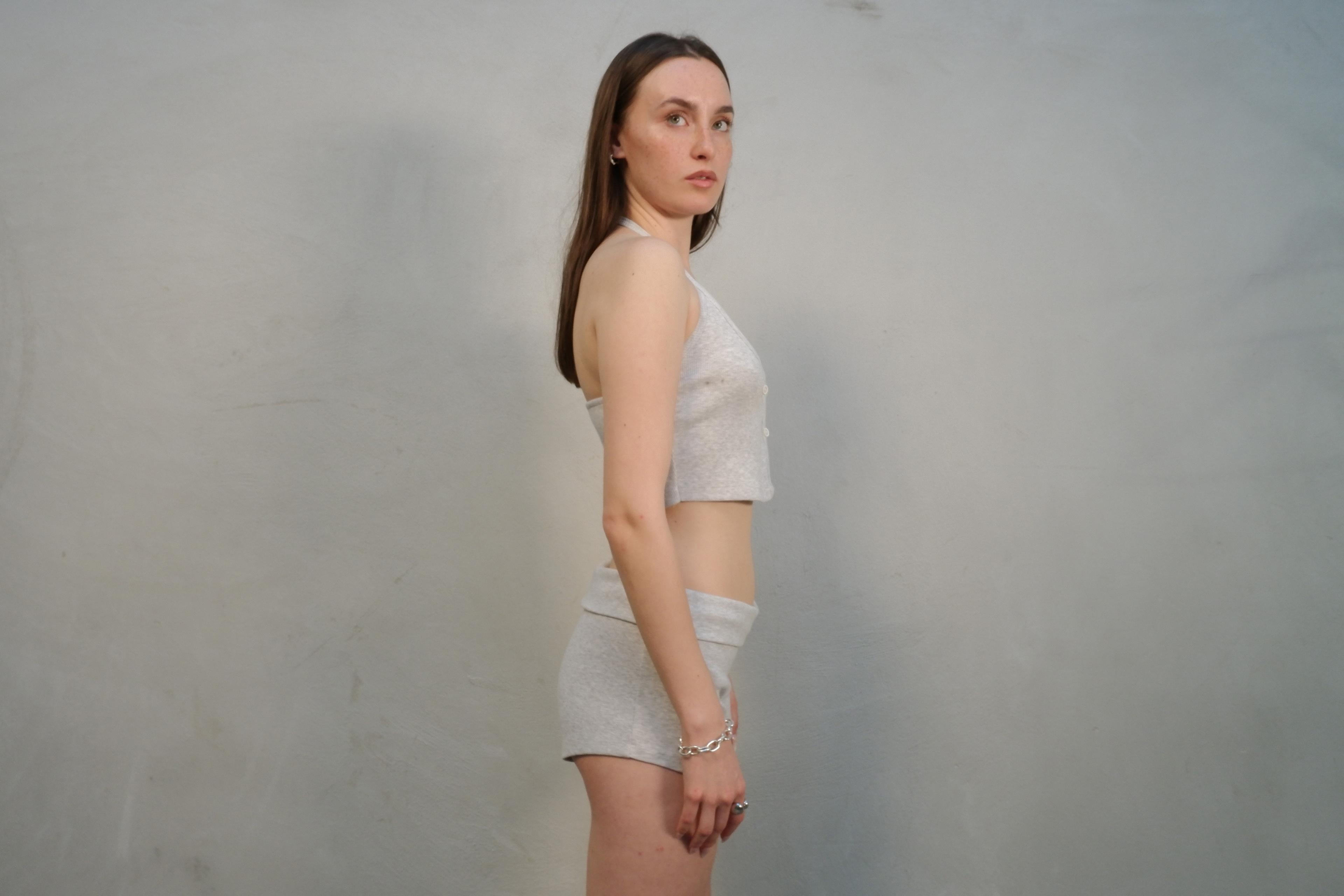 MONROE HALTER TOP