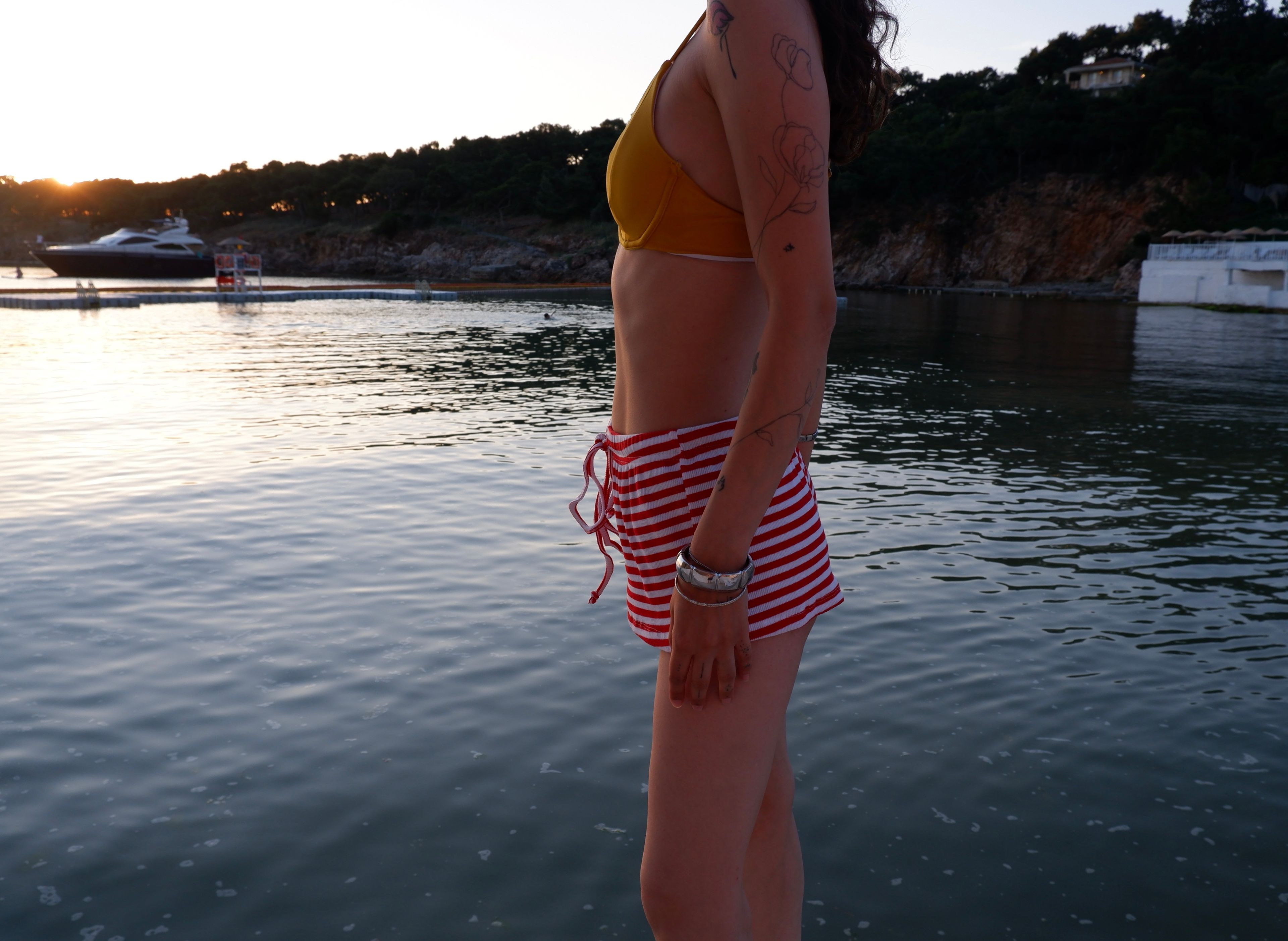 SOLEIL STRIPE NO.1 SHORTS