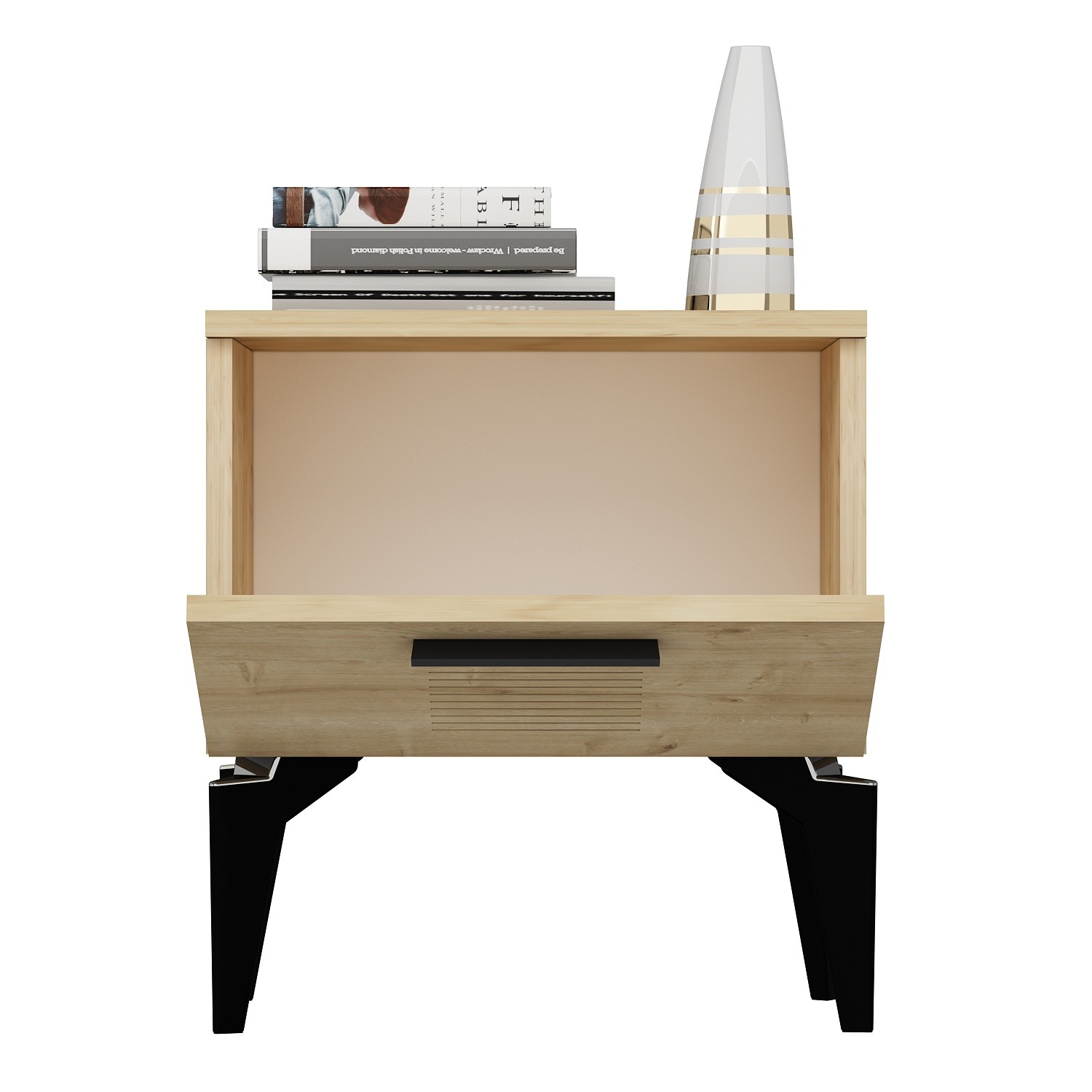 ASIMO Modern Bedside Table | Compact Nightstand for Bedroom