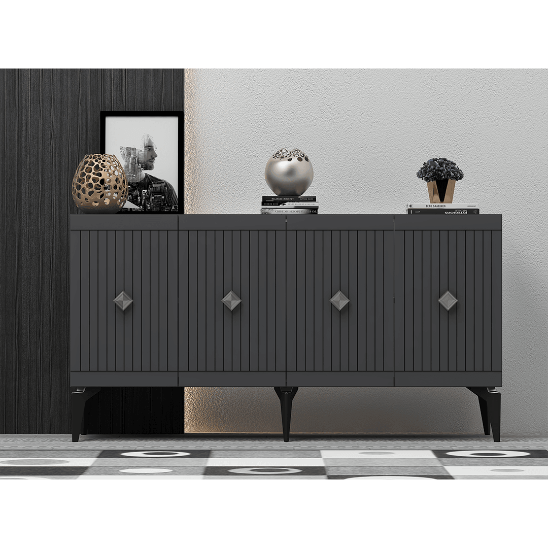 Silver-Anthracite