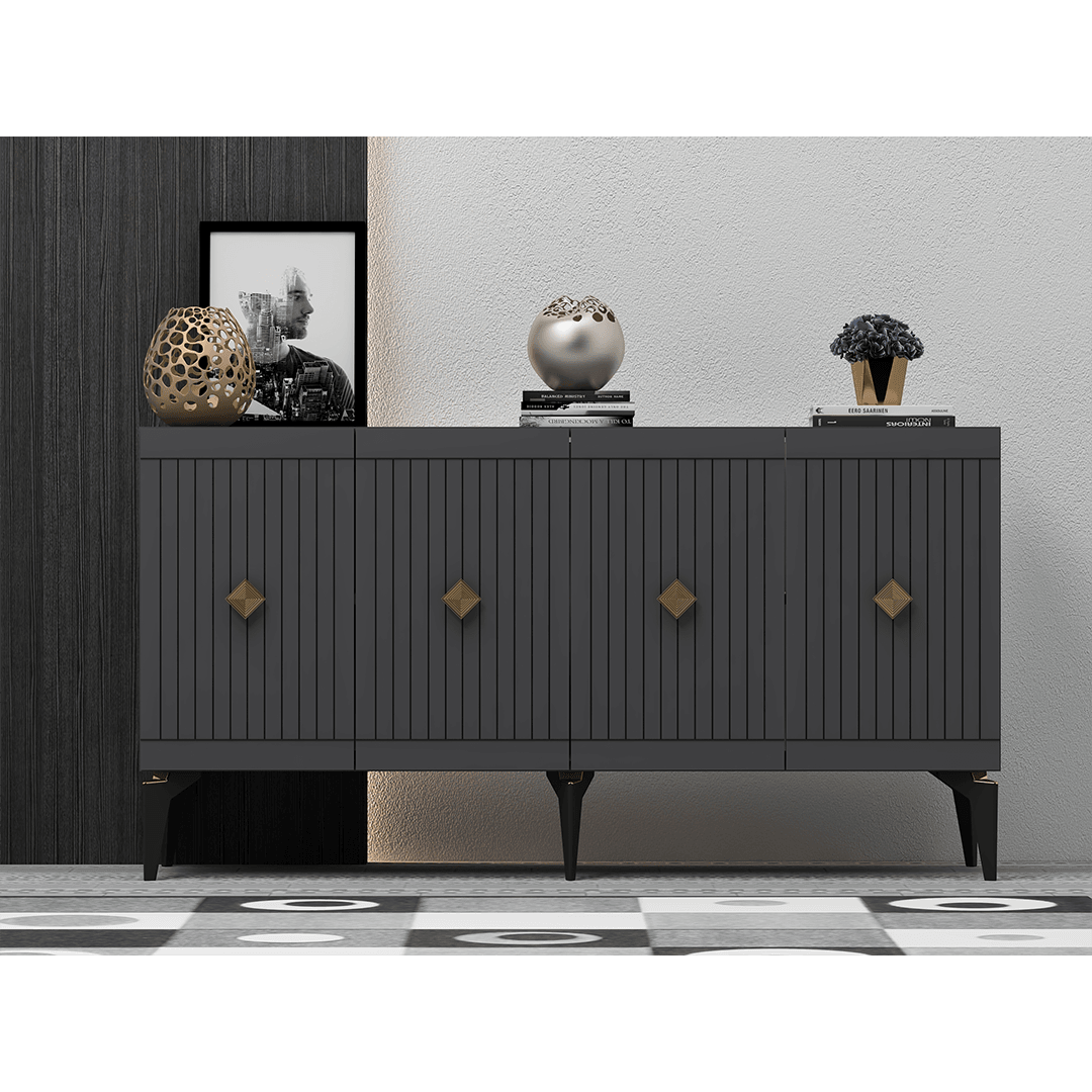 Gold-Anthracite
