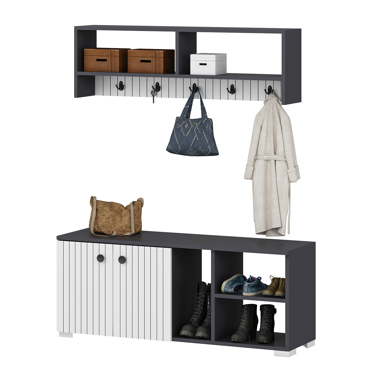 SARANDON Entryway Storage Set