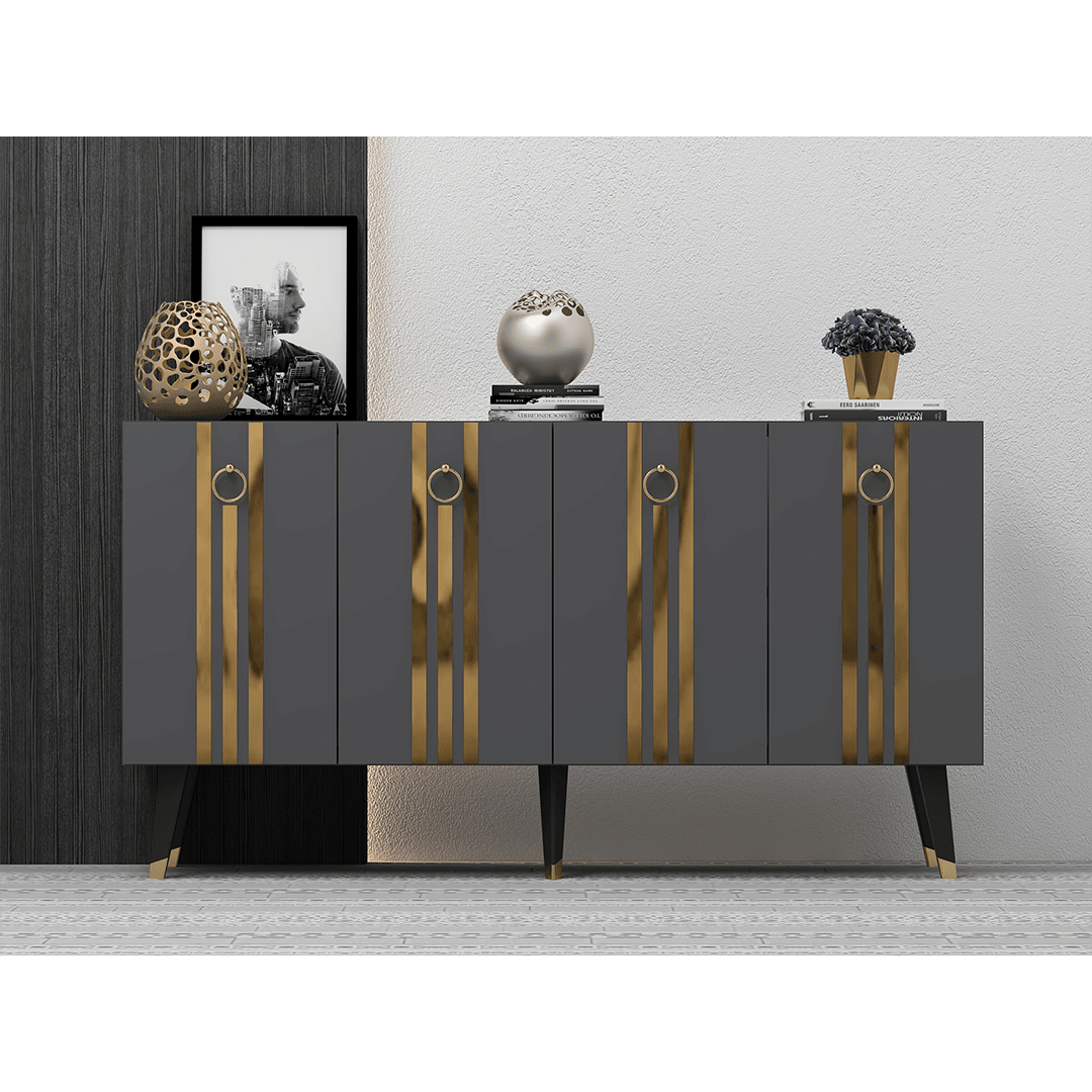 Gold-Anthracite