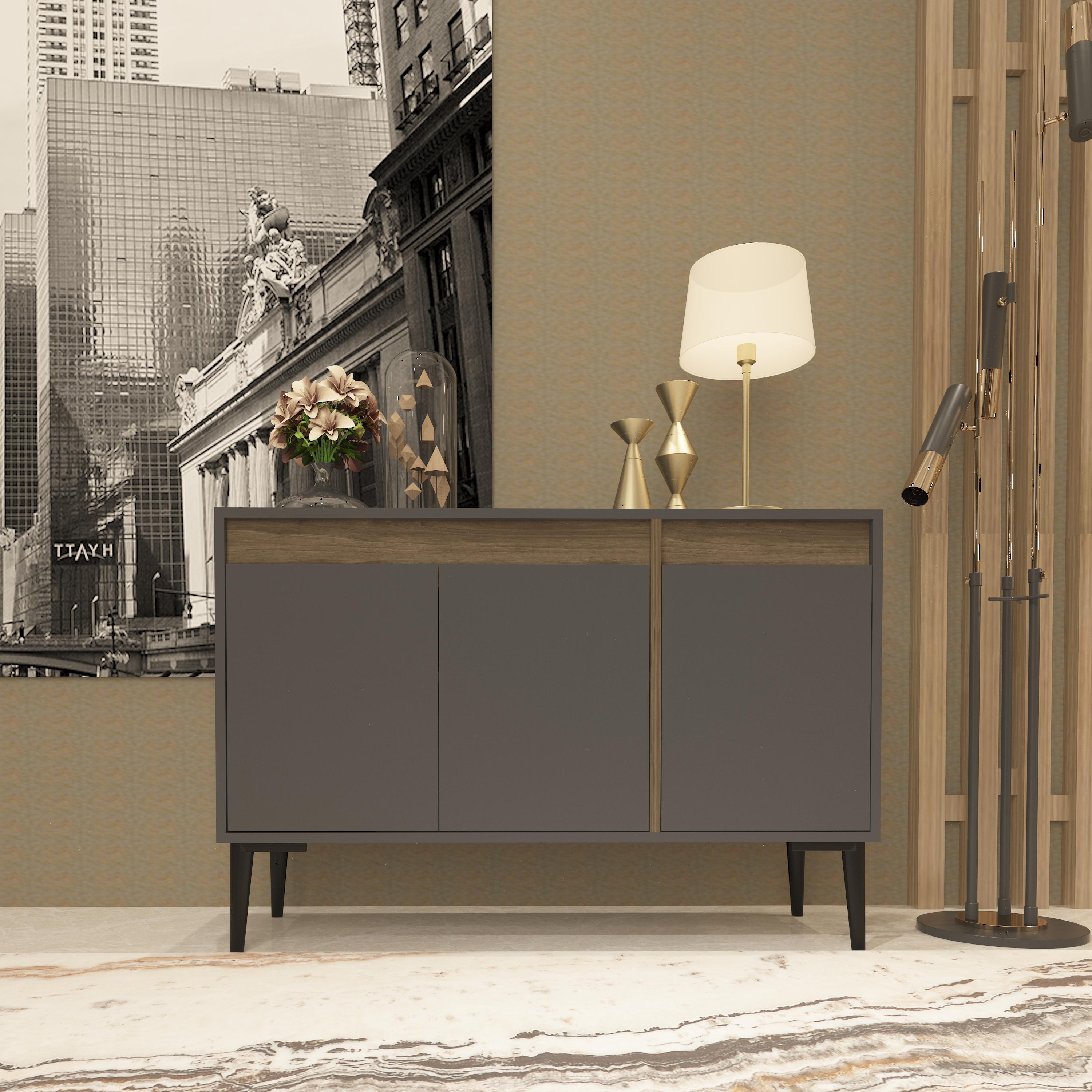 Walnut-Anthracite