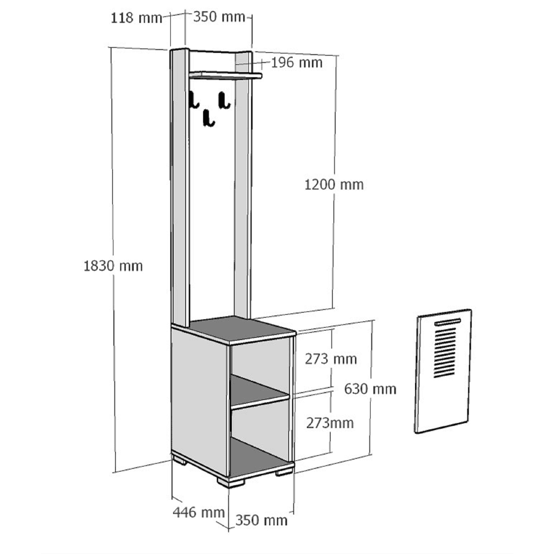 ASIMO Hallway Set