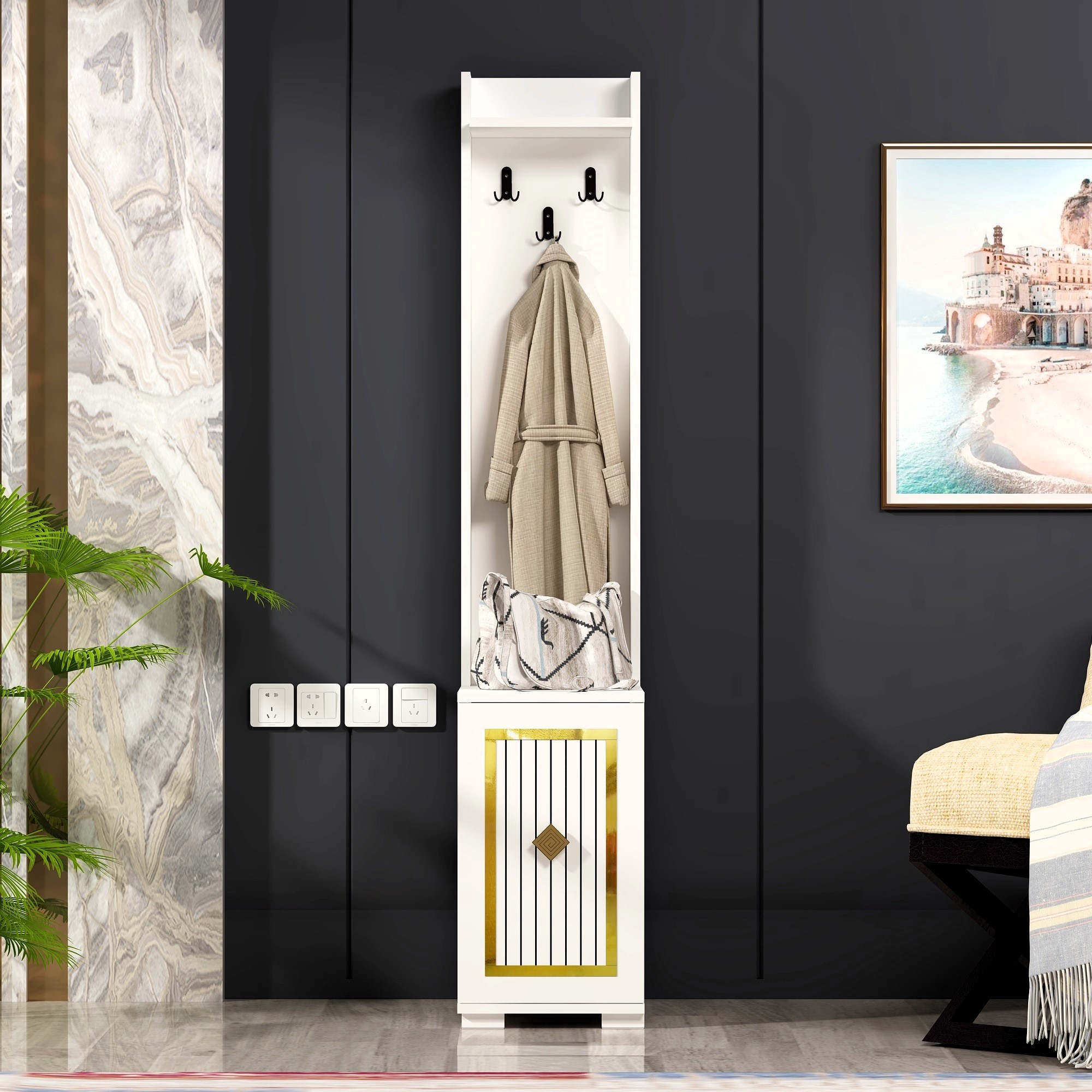 NORA Hallway Coat Rack 