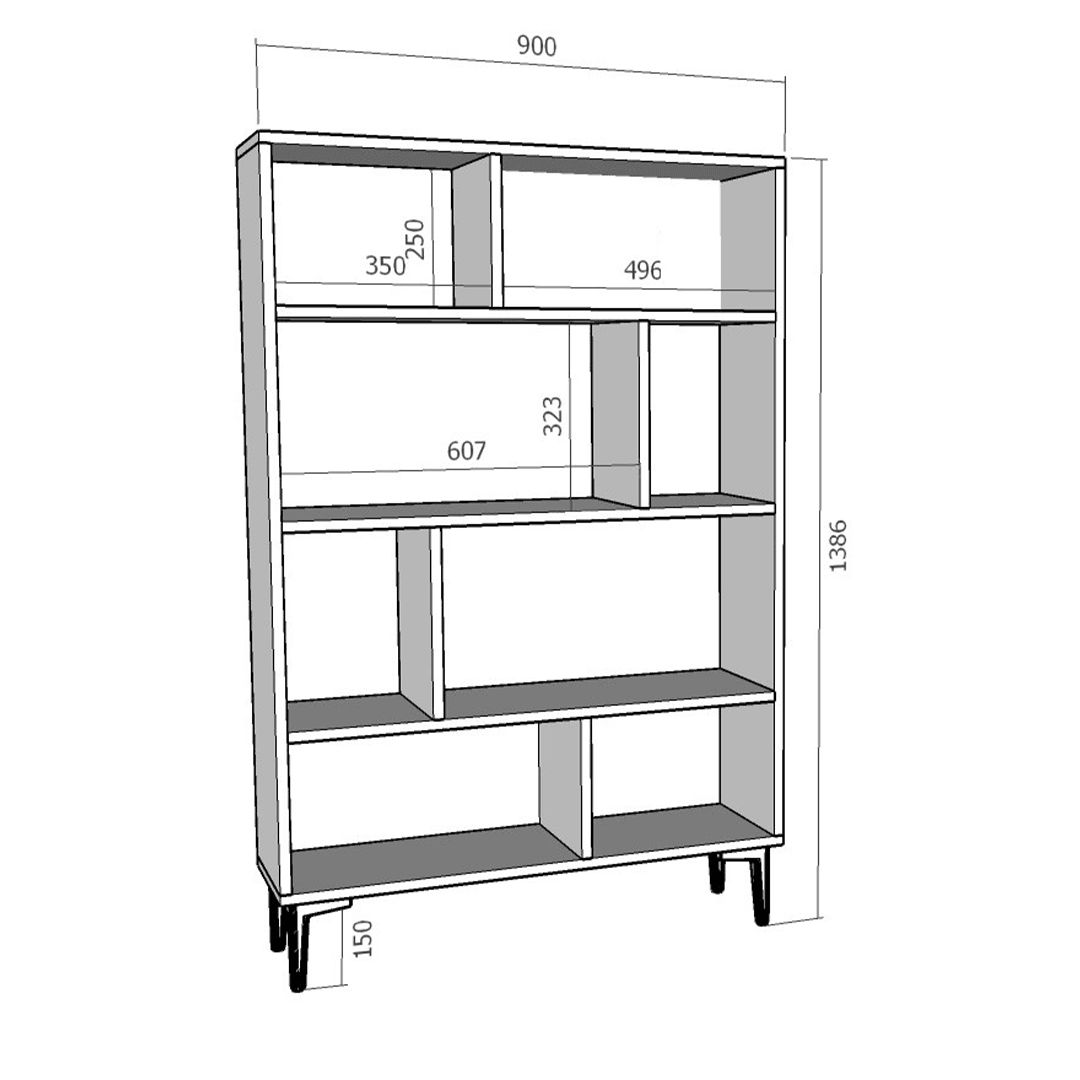 HARBY Bookcase 