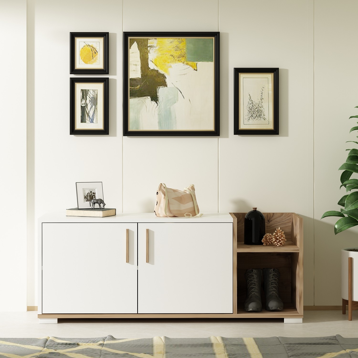 Walnut-White