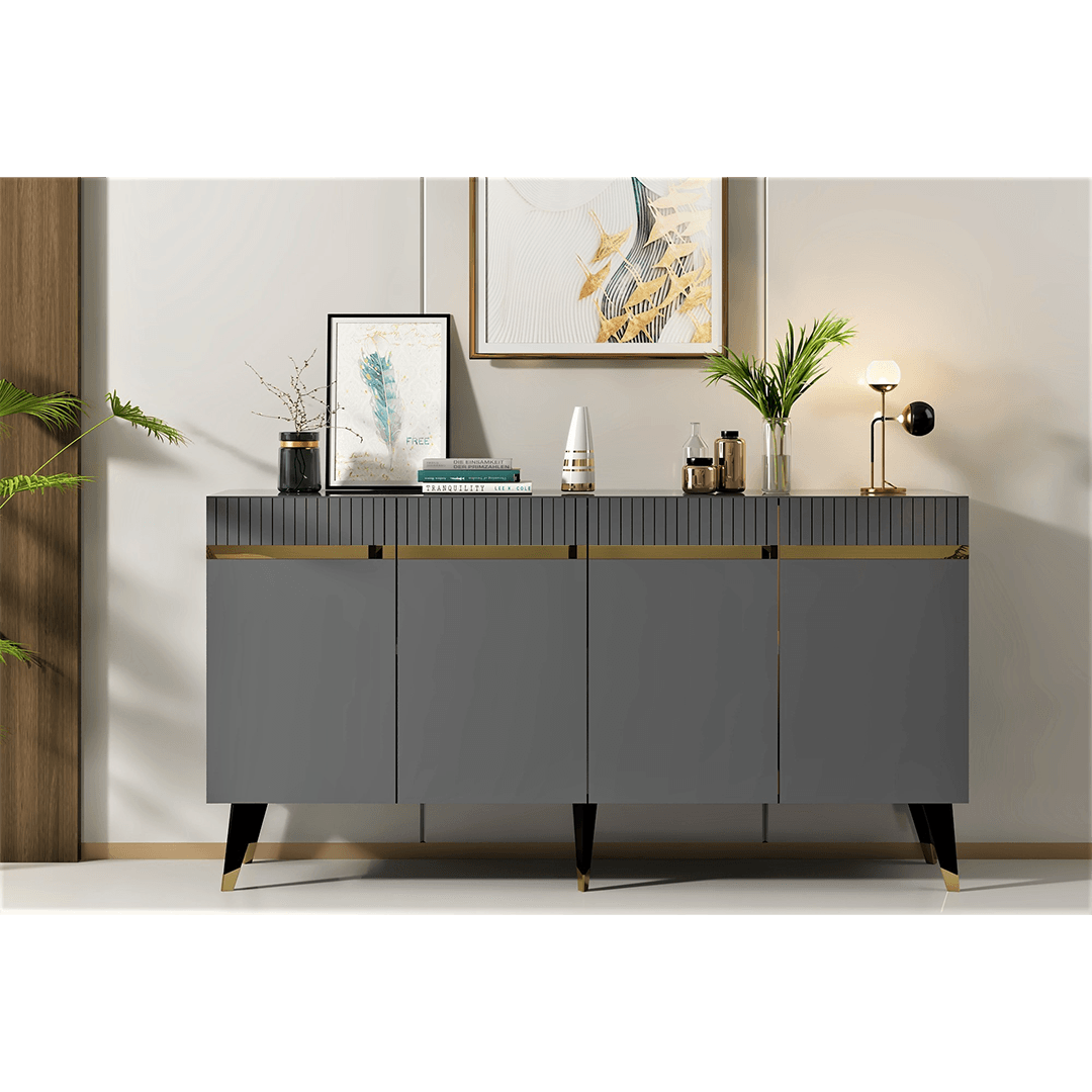 Gold-Anthracite