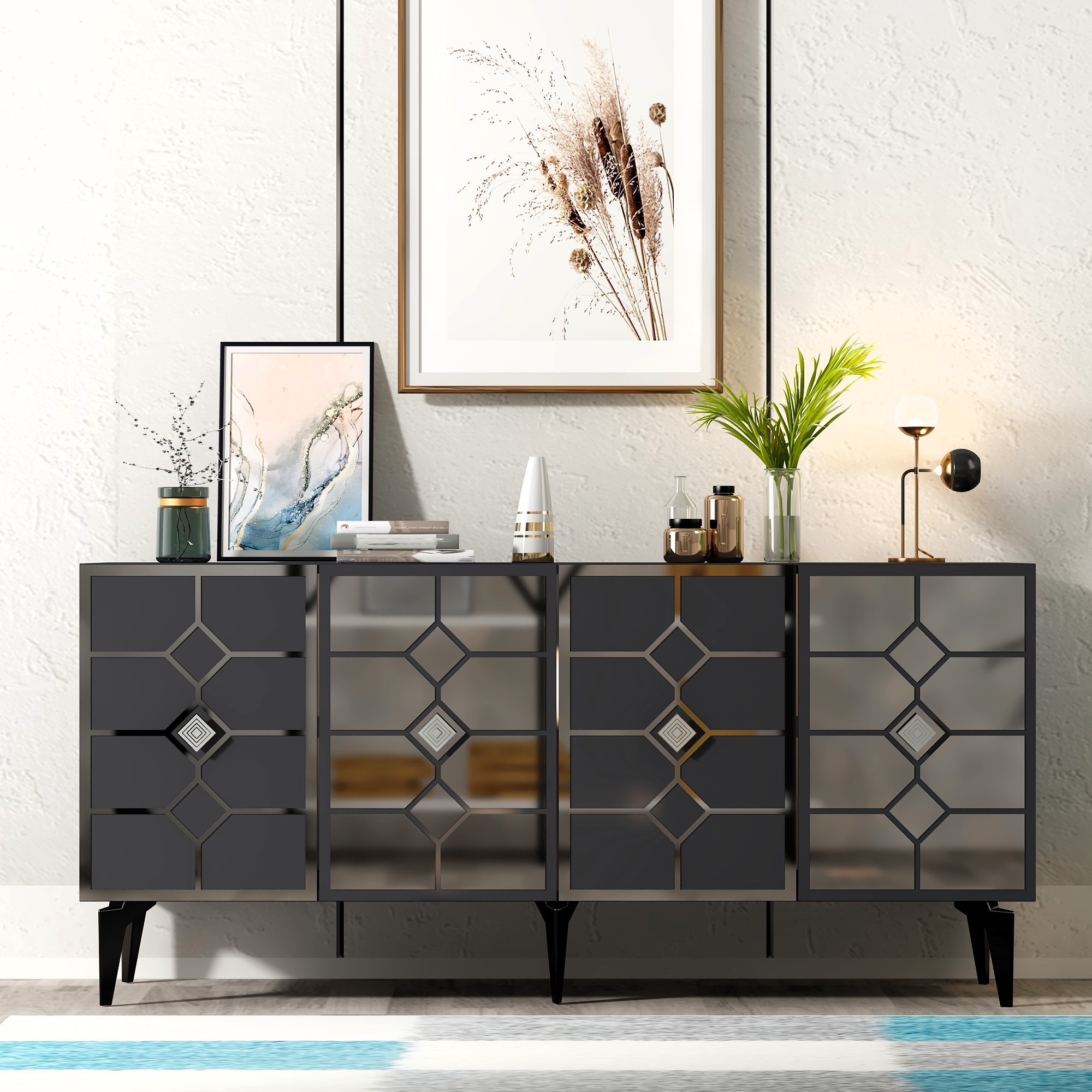 Silver-Anthracite