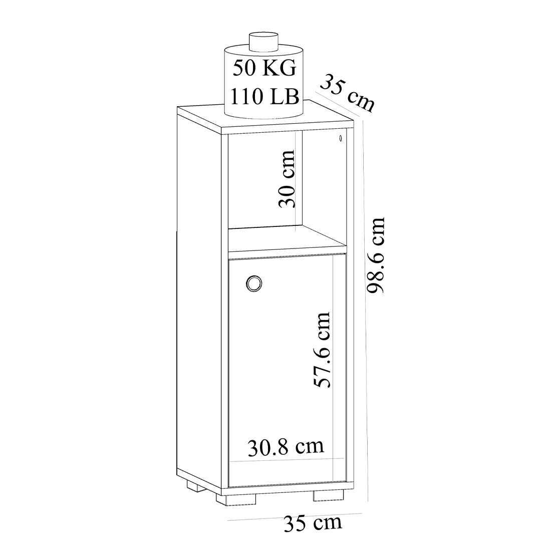 AHU Bathroom Cabinet