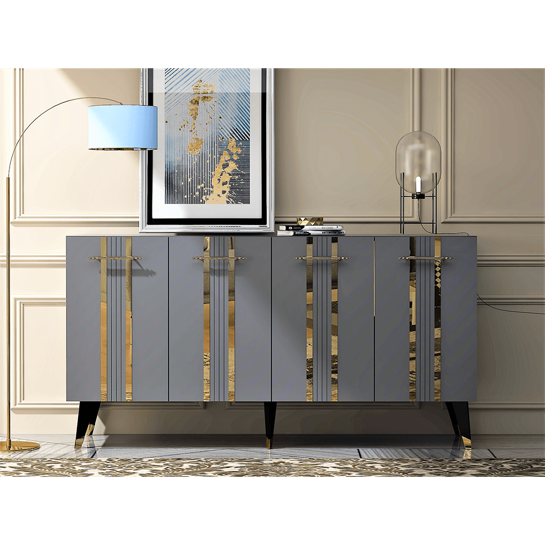 Gold-Anthracite