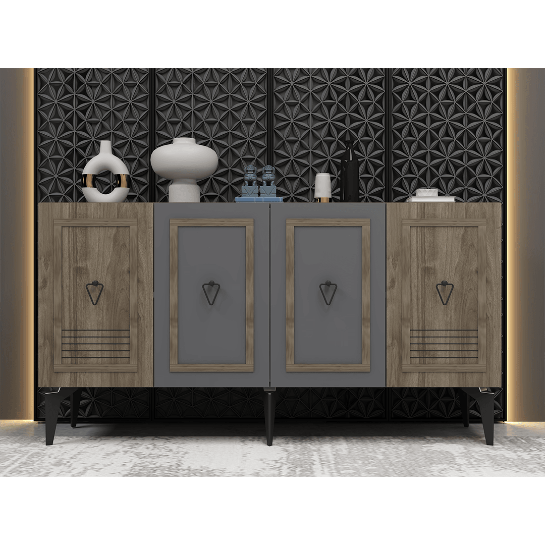 Walnut-Anthracite