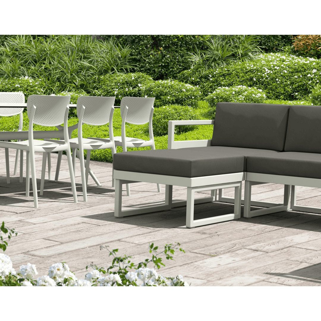 LUSY Modern Perforated Plastic Chair | Indoor & Outdoor Use
