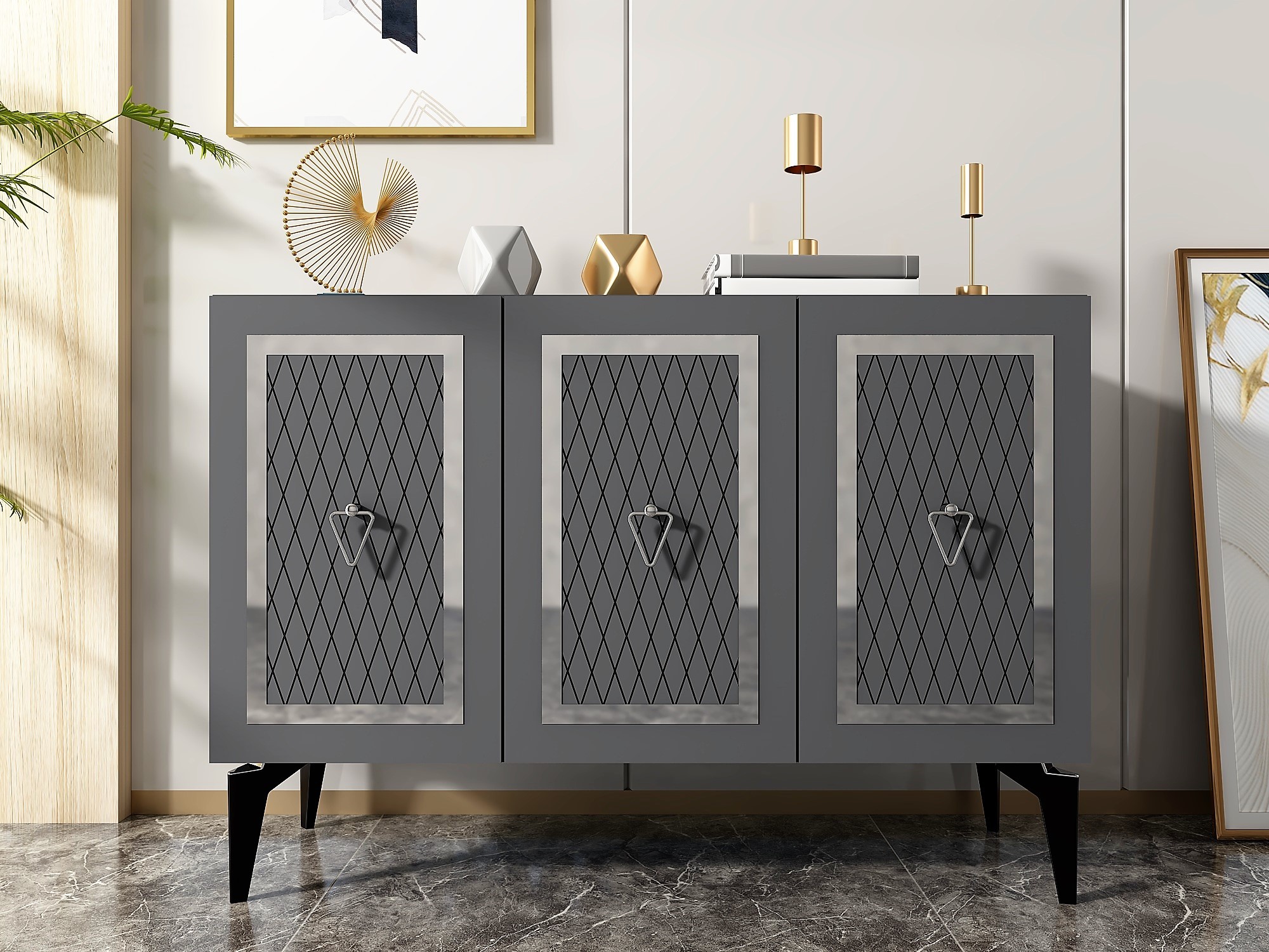 Silver-Anthracite