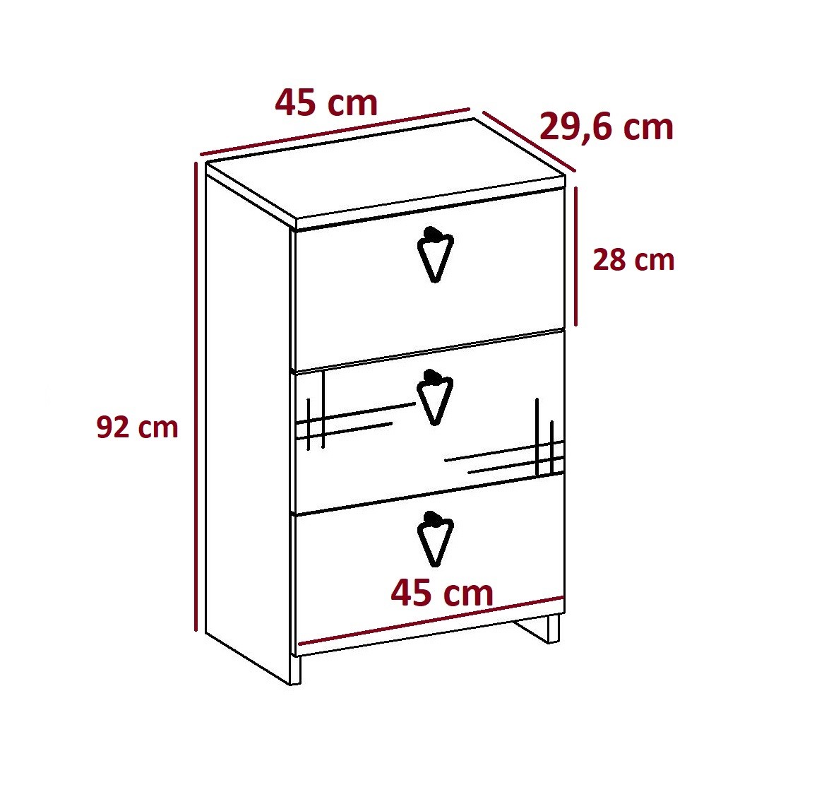 ASIMO Bedroom Chests Of Drawers