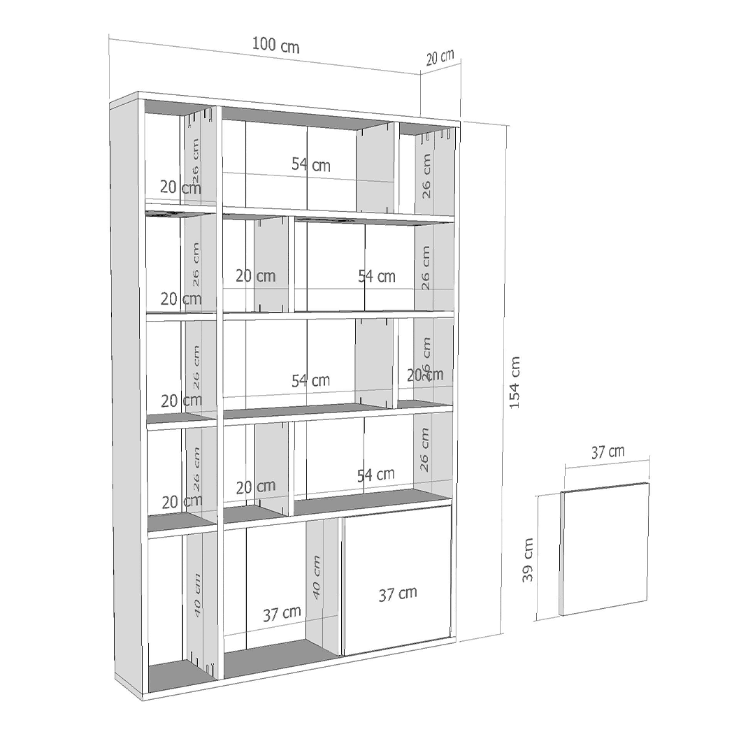 CLARK Bookcase